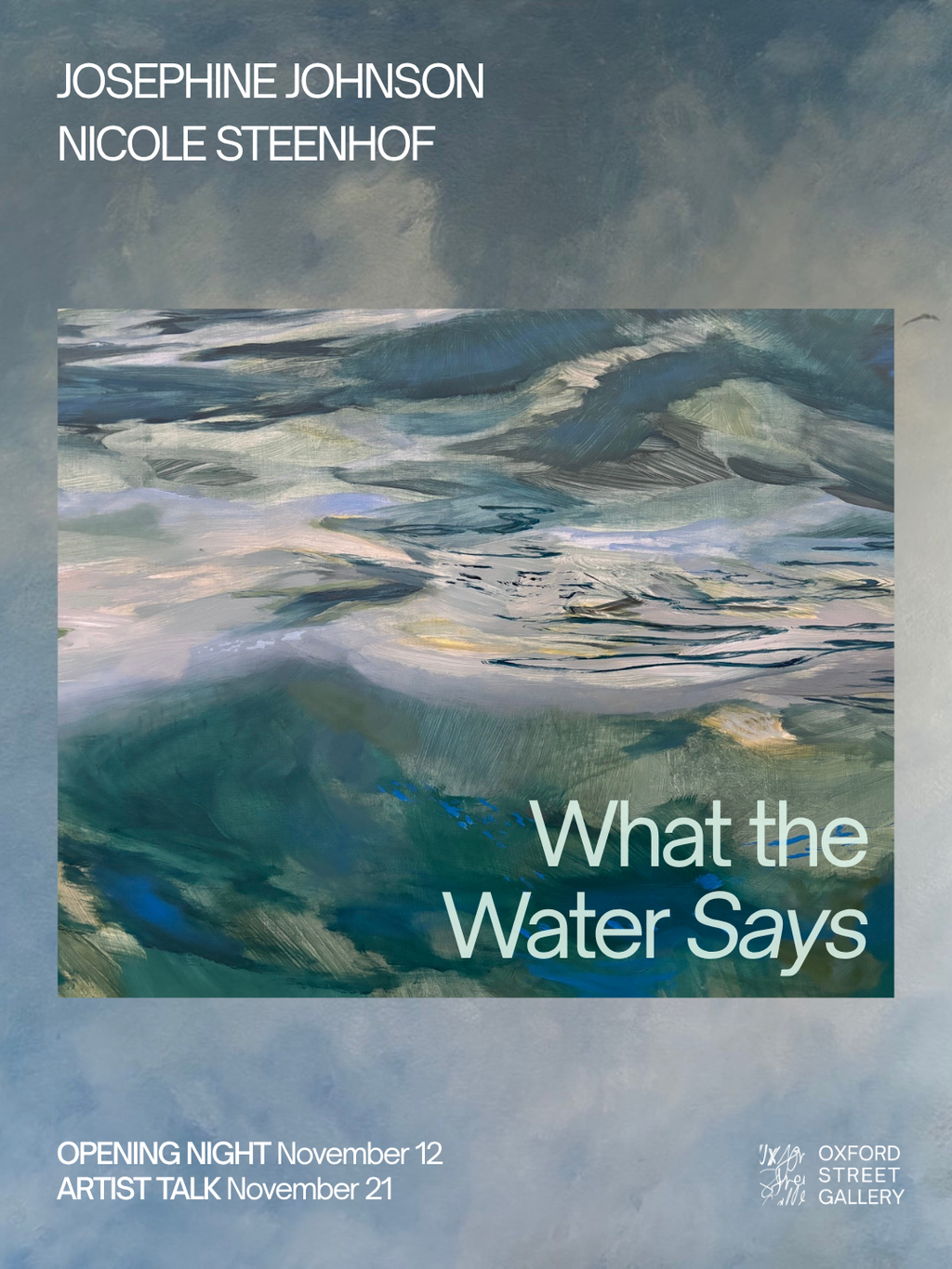 WHAT THE WATER SAYS | Nov 12