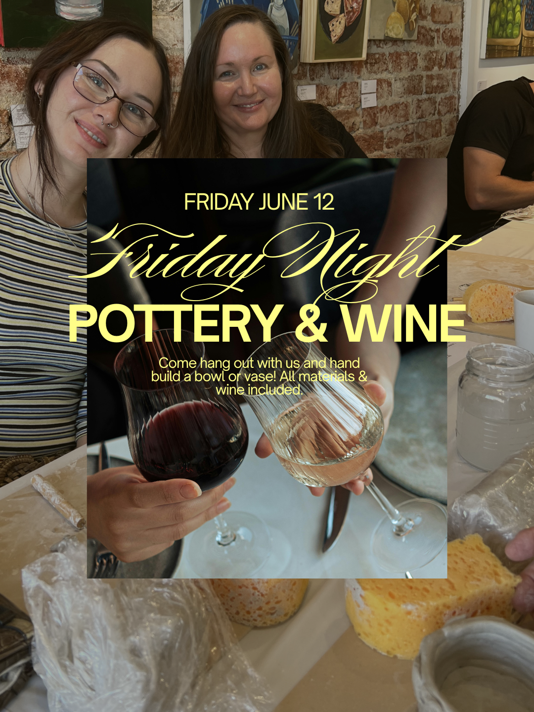 POTTERY & WINE | June 12