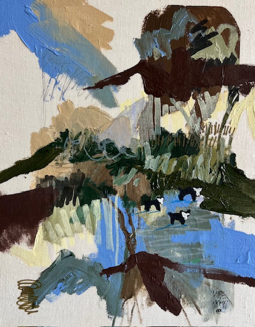 'Three Cows #3' by Ariel Katzir