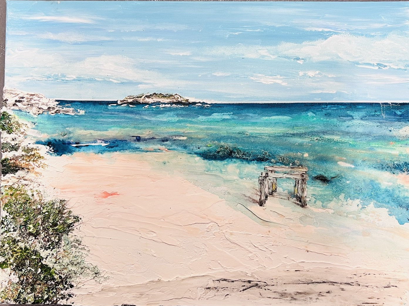 'Little Hamelin (Hamelin Bay)’ by Chanelle Chambers
