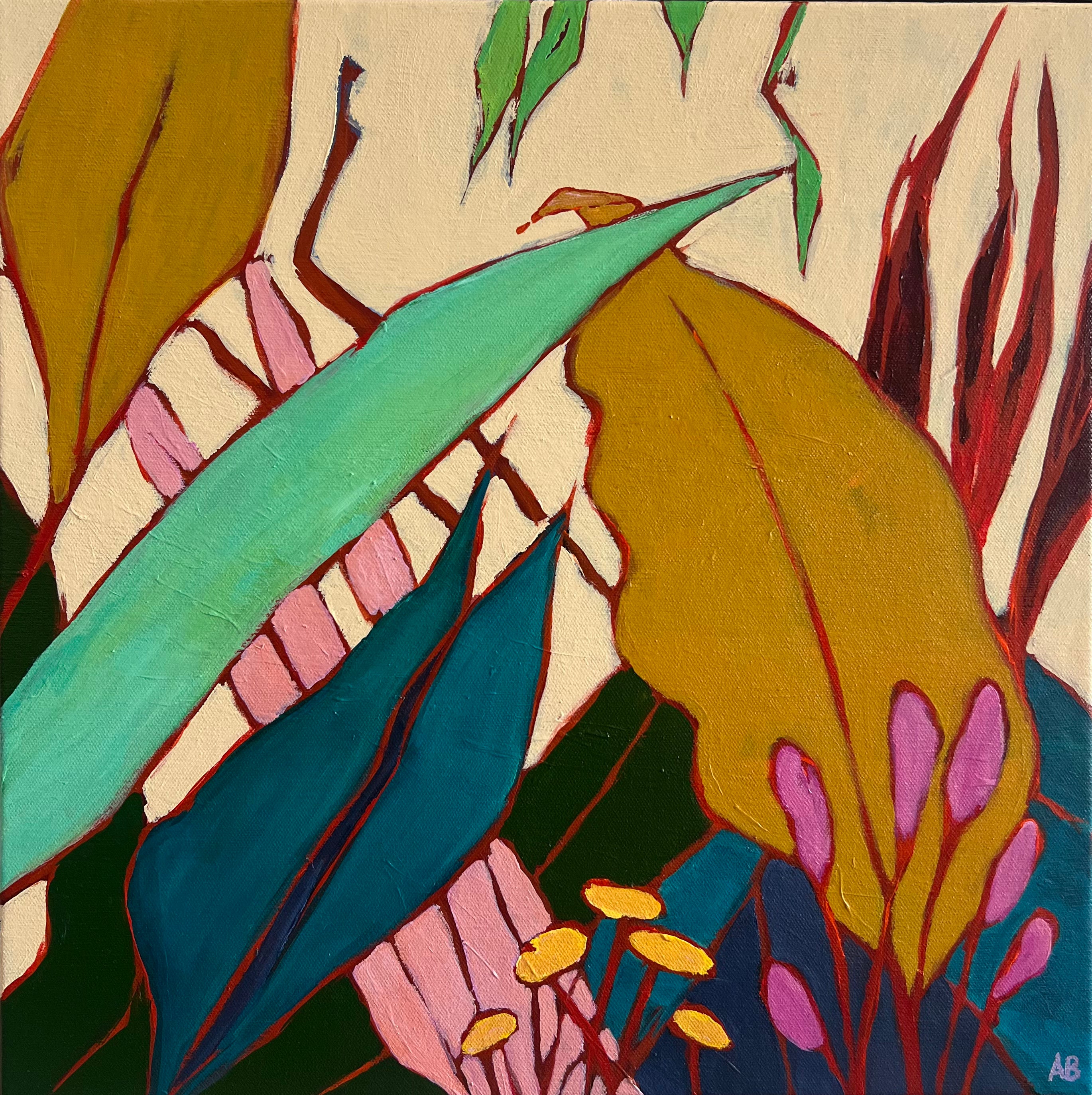 SOLD 'Breathing in Colour' by Annabelle Brockman
