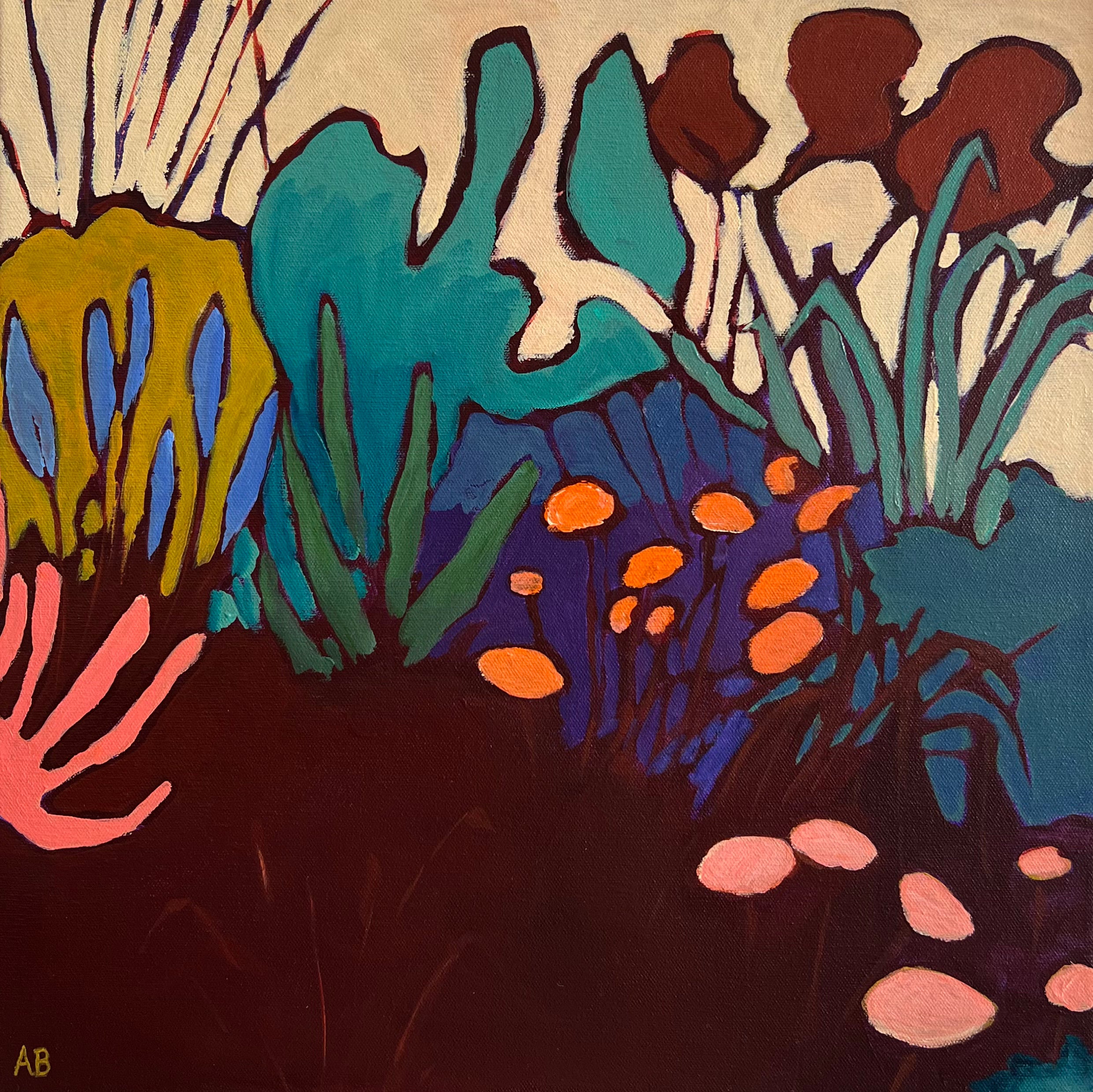 'Garden Glow' by Annabelle Brockman SOLD