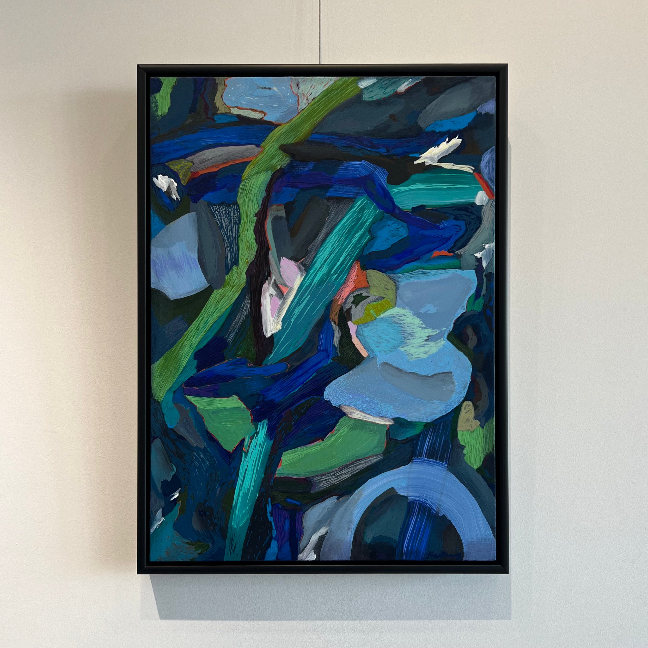 'Blue Landscape I' by Genevieve Hartney