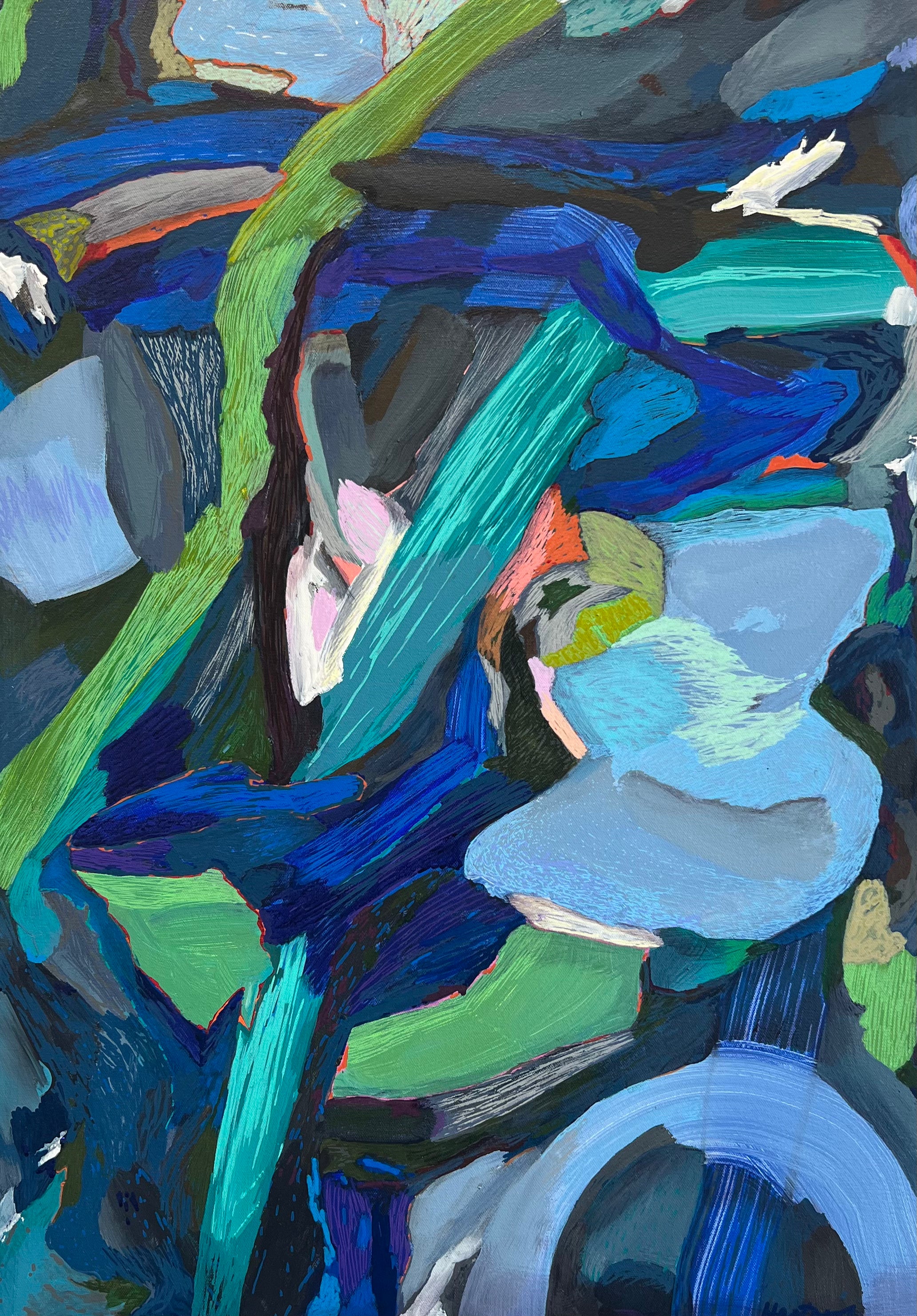 'Blue Landscape I' by Genevieve Hartney