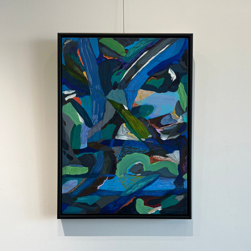 'Blue Landscape II' by Genevieve Hartney