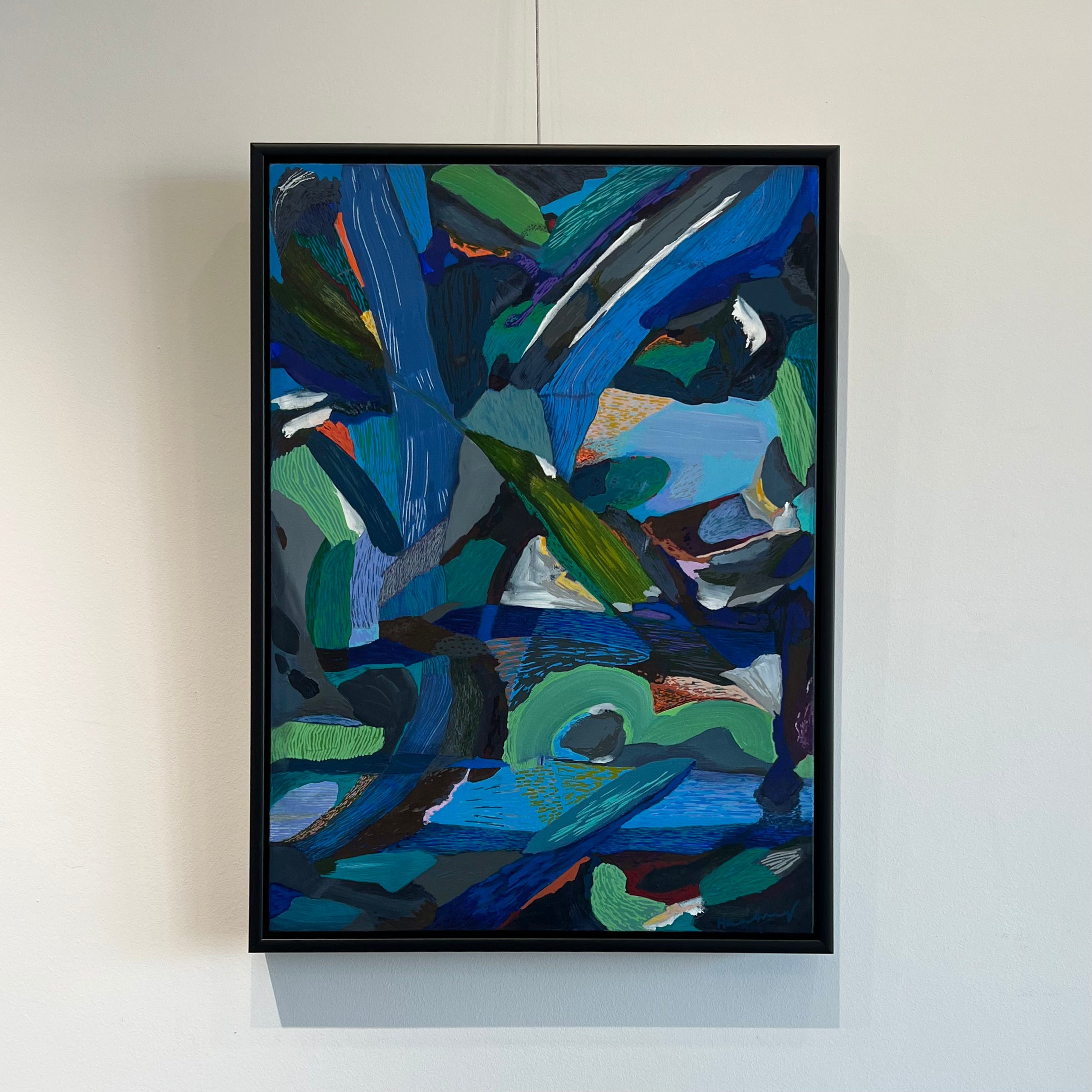 'Blue Landscape II' by Genevieve Hartney