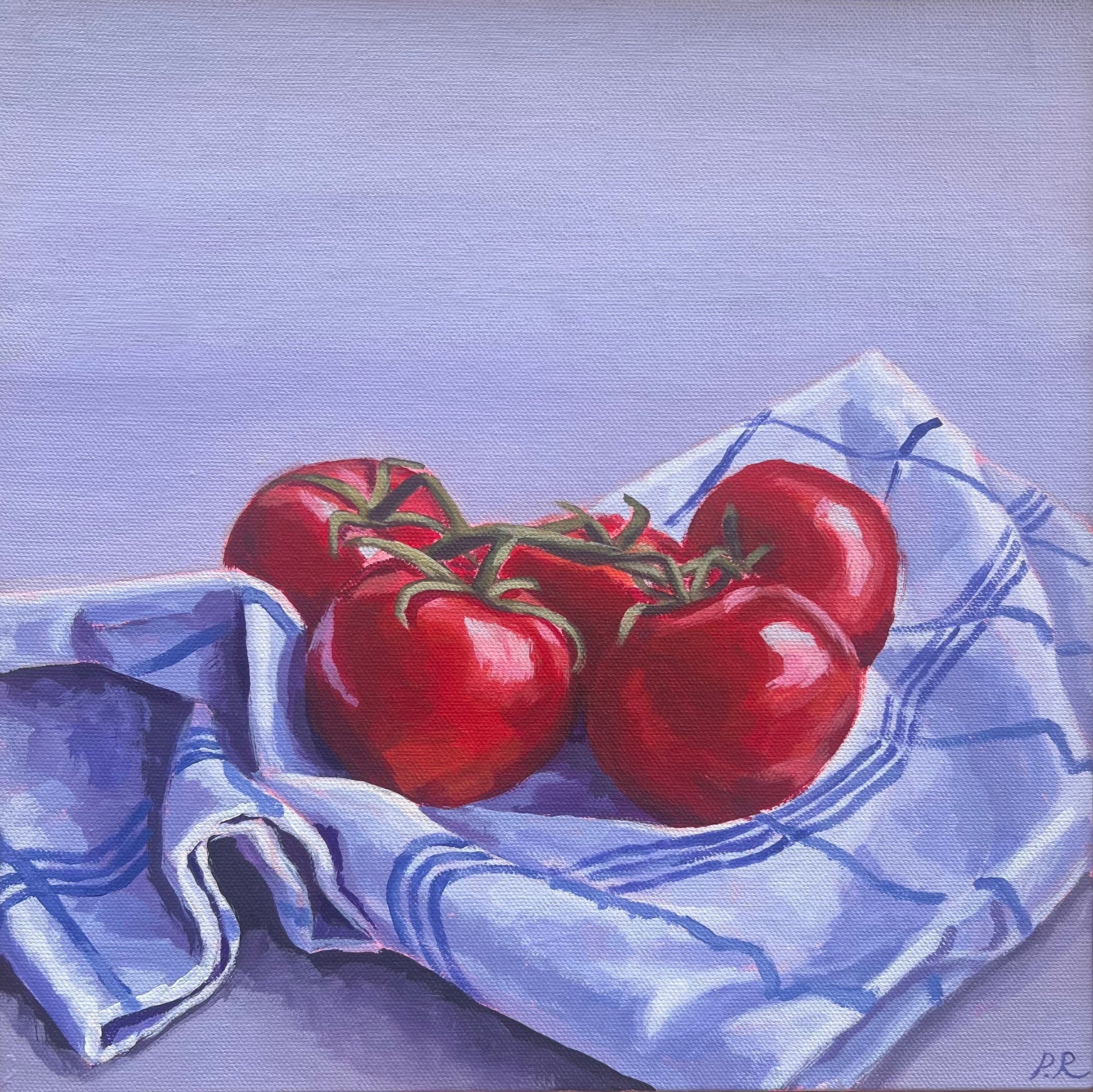 SOLD 'Tomatoes and cloth' by Pia Reynolds