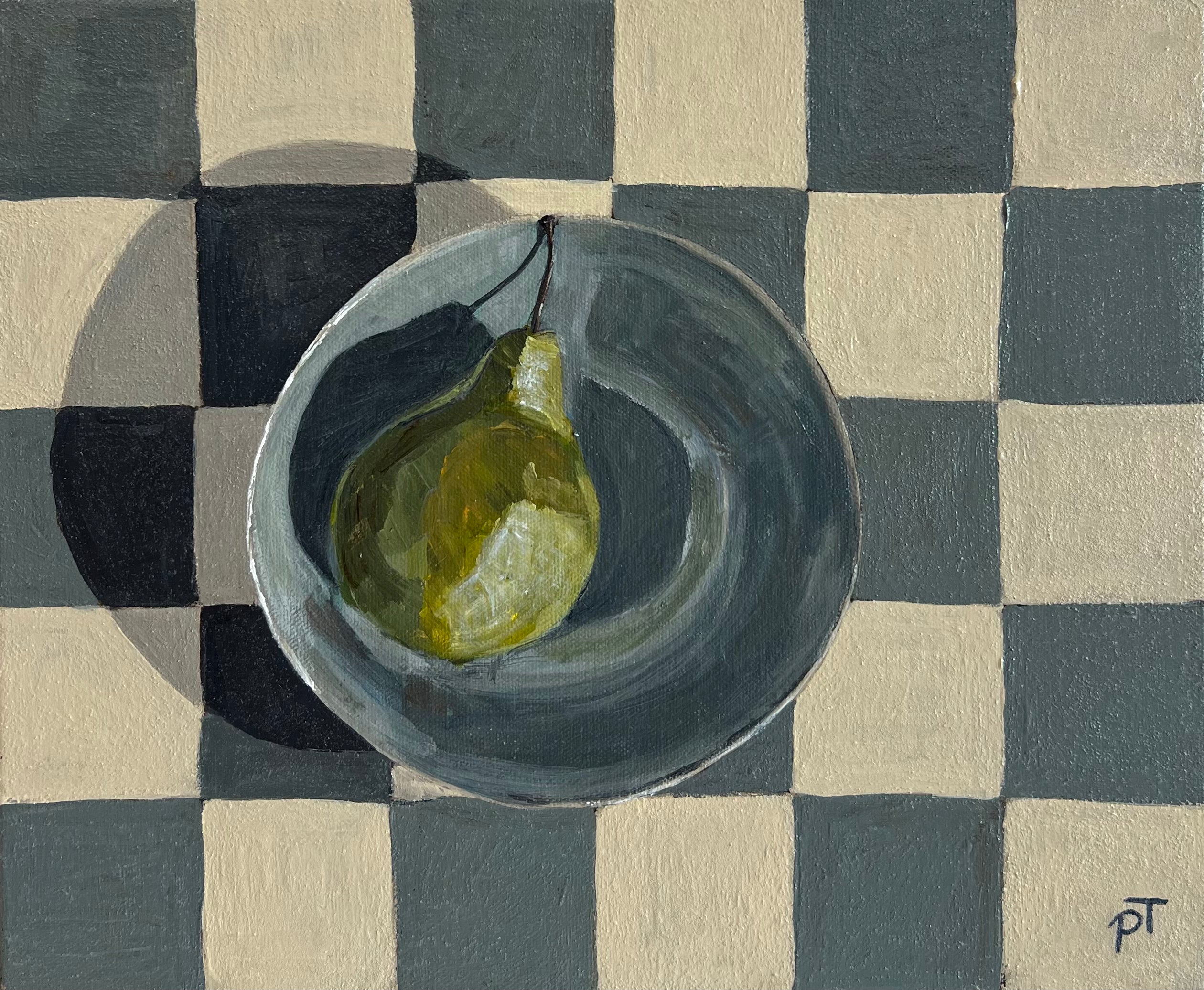 ‘Pear on grid’ by Parita Thakka