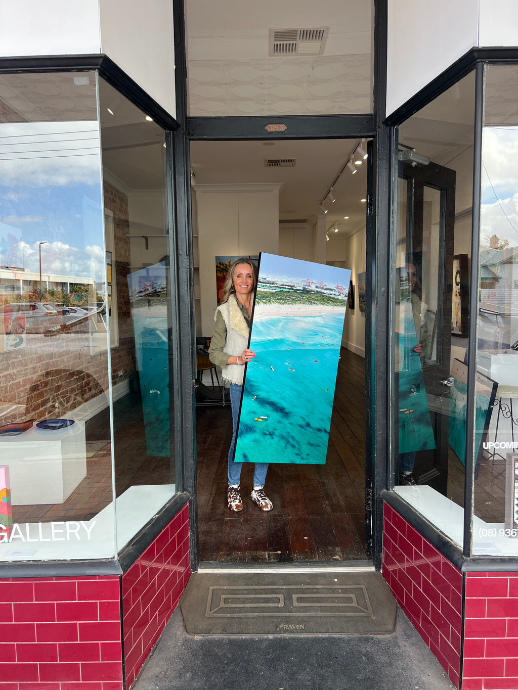 'Dinosaurs and Surfers' by Genevieve Montgomerie