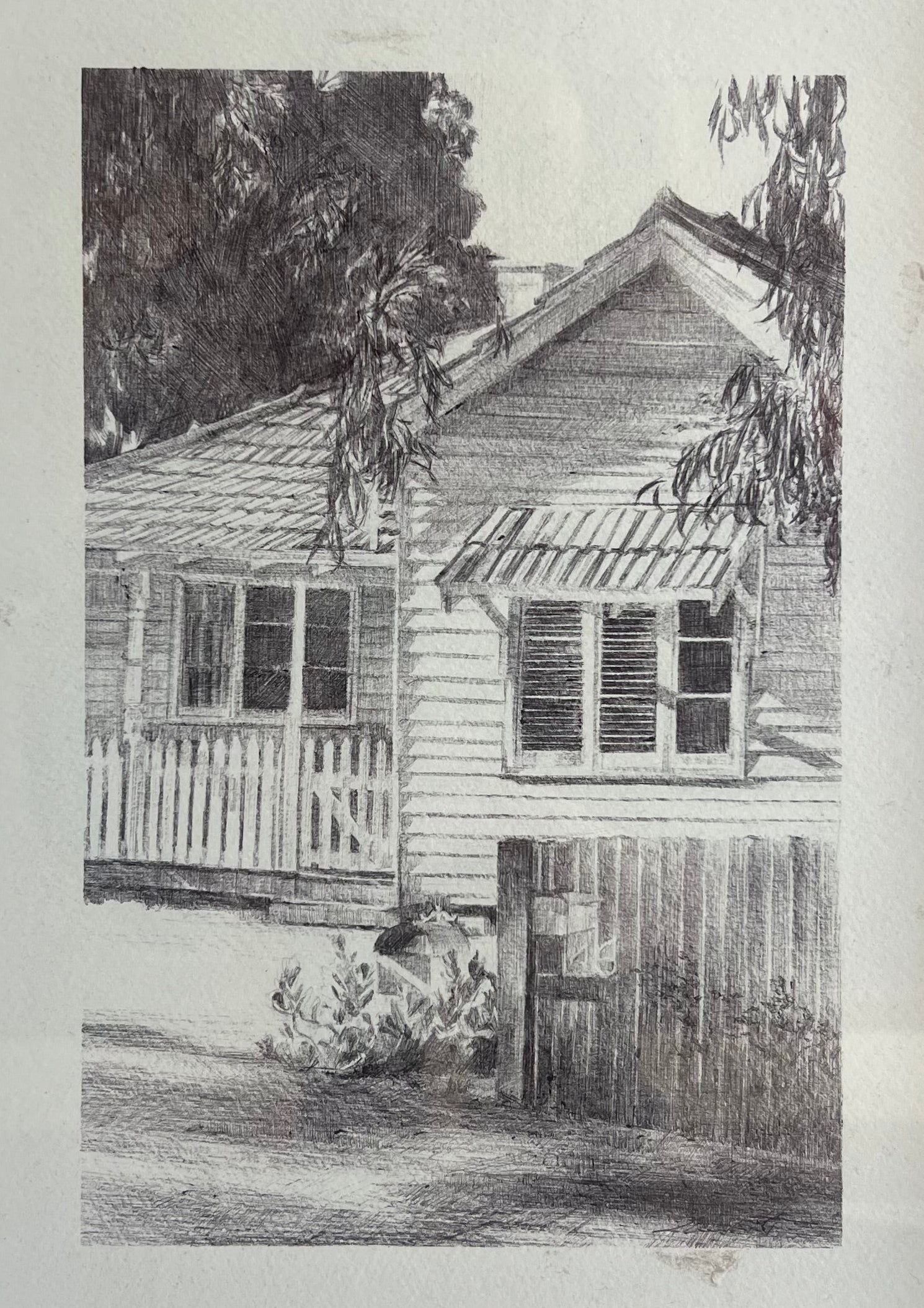 'The Busselton house, the Everymans home ' by Eleisha Pirouet