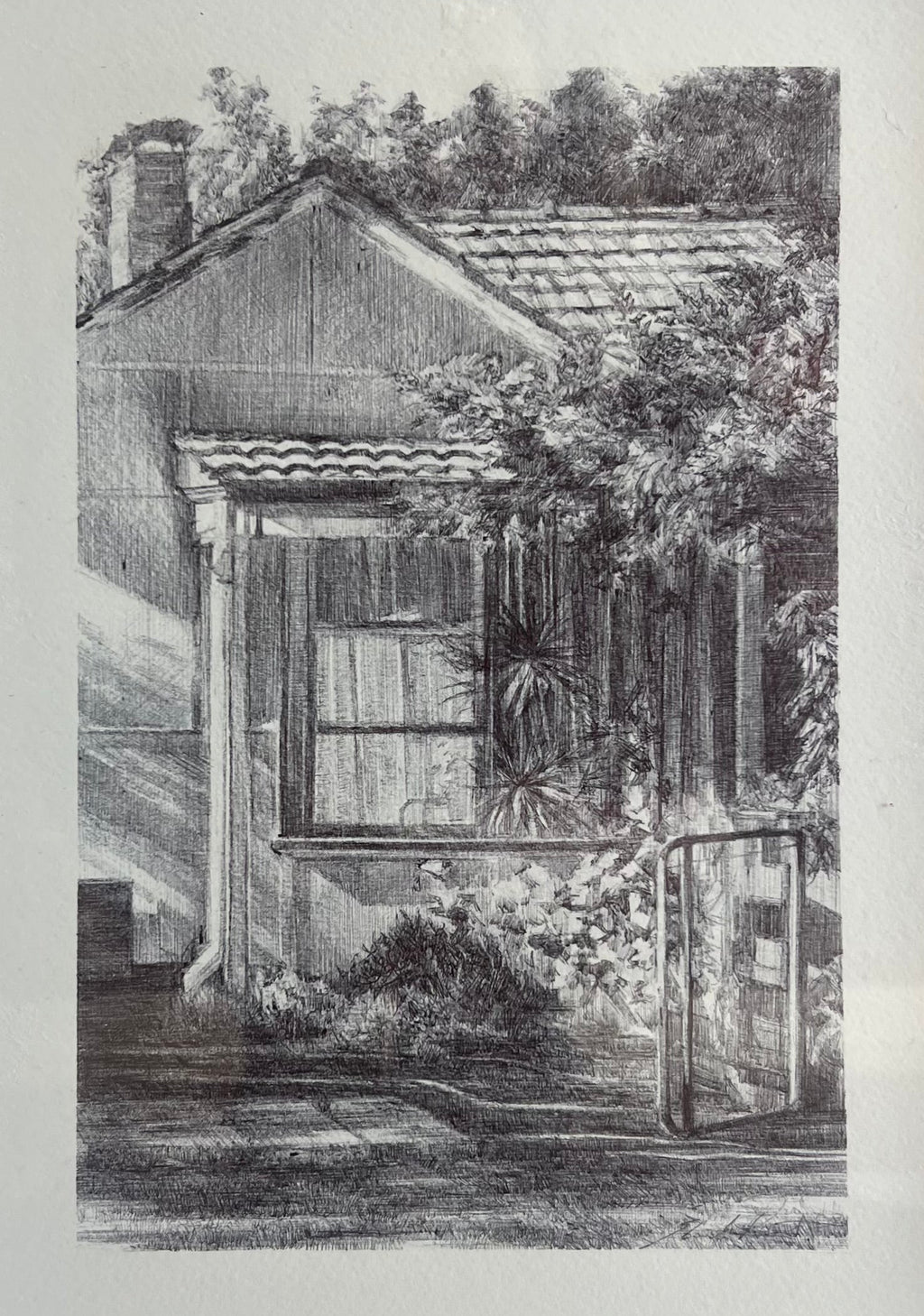 'The neighbours house, familiar unfamiliar family' by Eleisha Pirouet