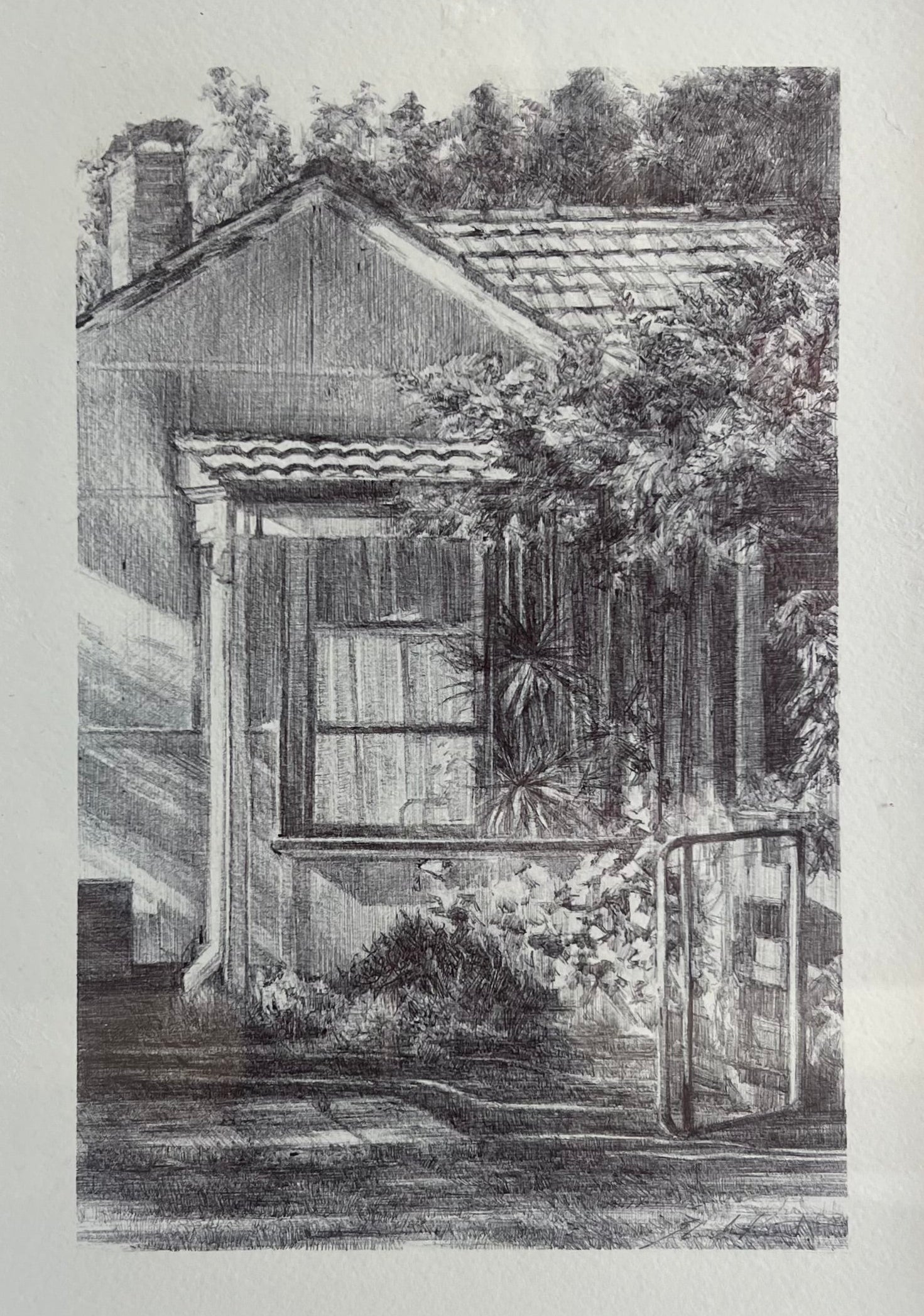 'The neighbours house, familiar unfamiliar family' by Eleisha Pirouet