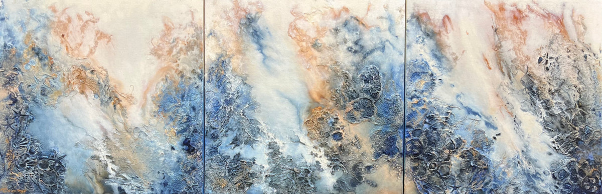 'Ebb & Flow- Tryptic' by Maryann Devereux