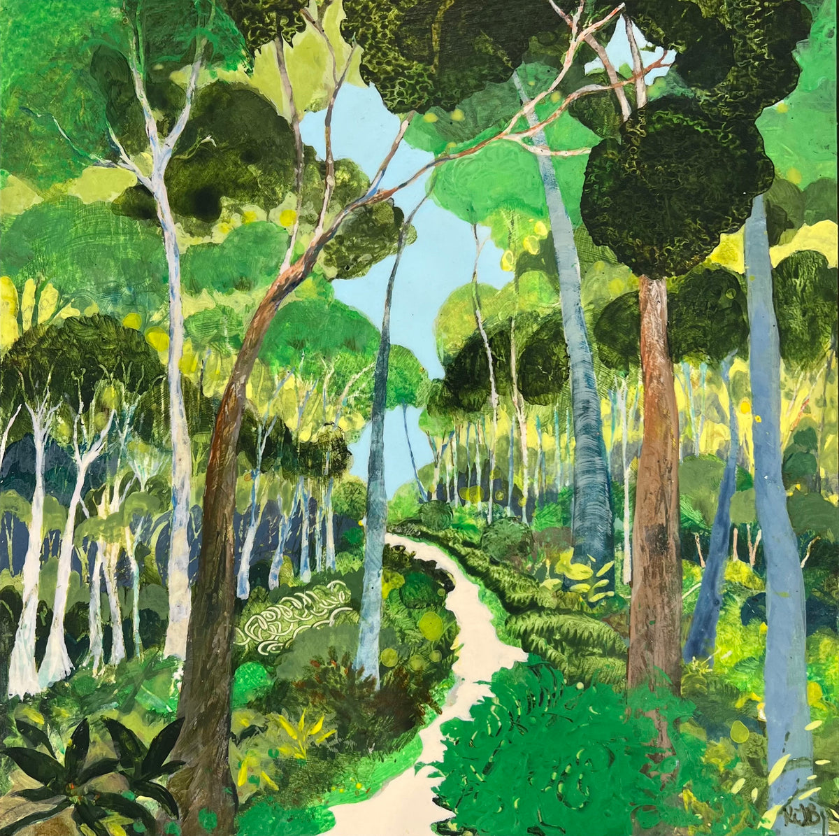 'Verdant Lift I' by Karina Buckingham