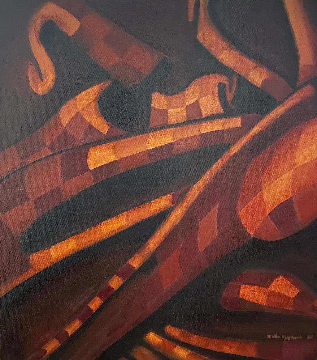 'Folded Earth’ by Iwona Van Niekerk