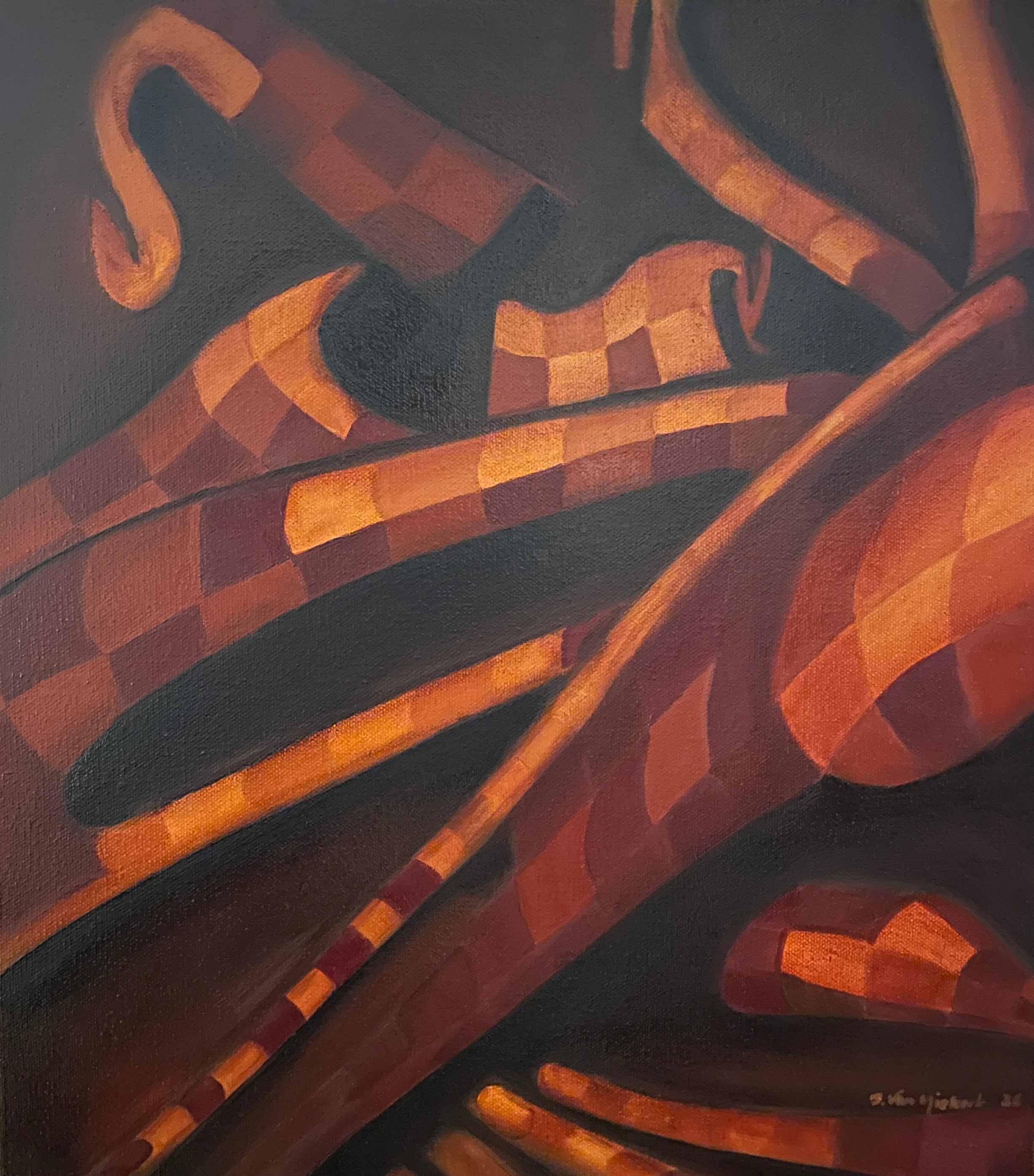 'Folded Earth’ by Iwona Van Niekerk