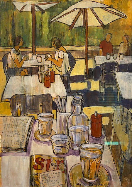 'Sunday Morning Coffees’ by Myra Staffa