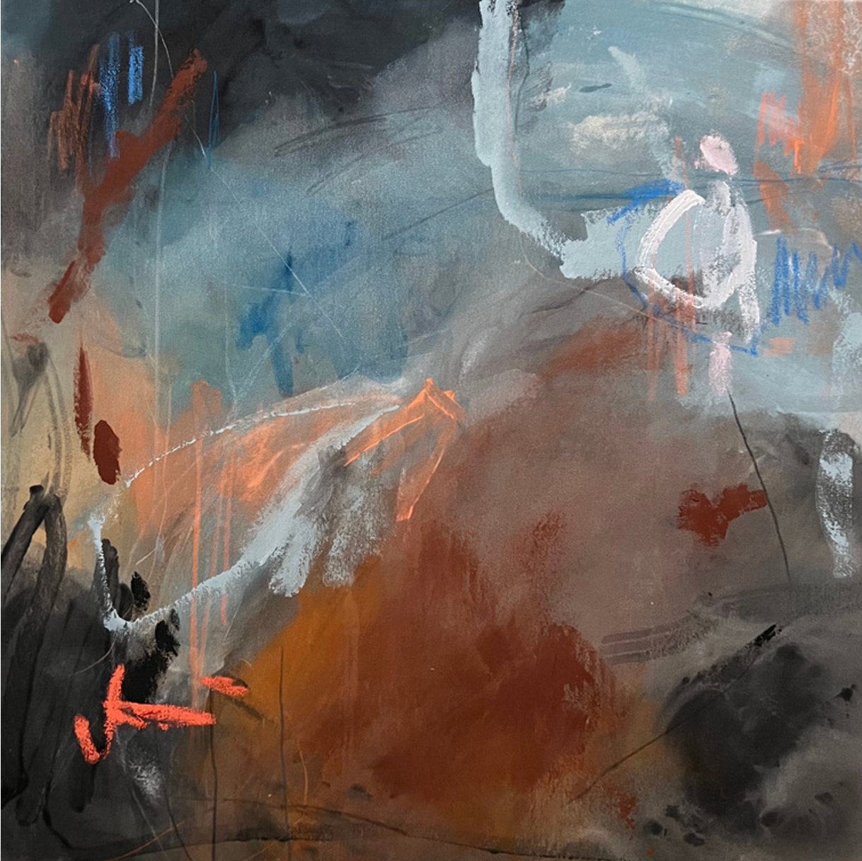 'He was unsure of the direction of the ship' by Tish Willo