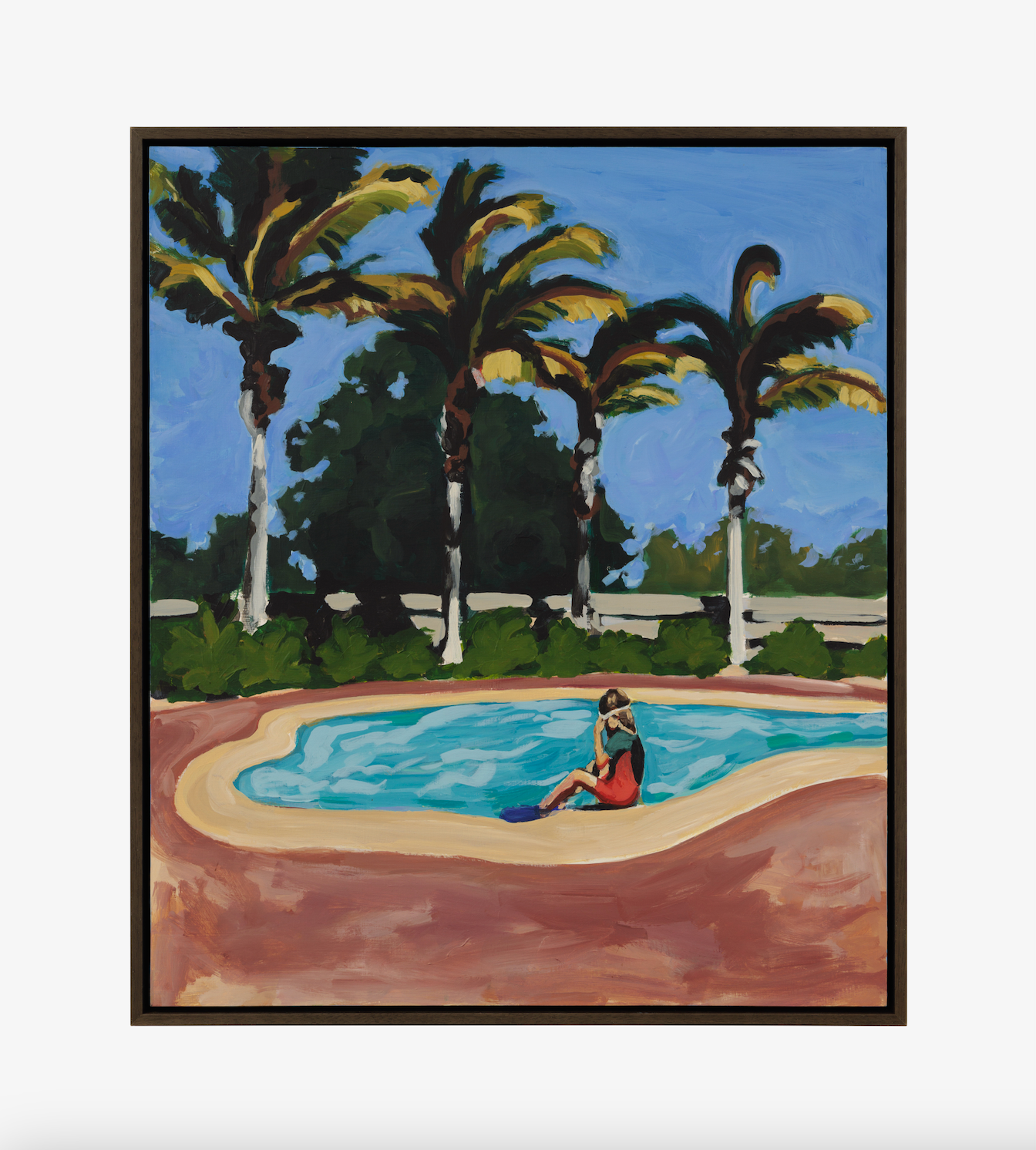 'Girl by the pool' by Jasmine Raisbeck