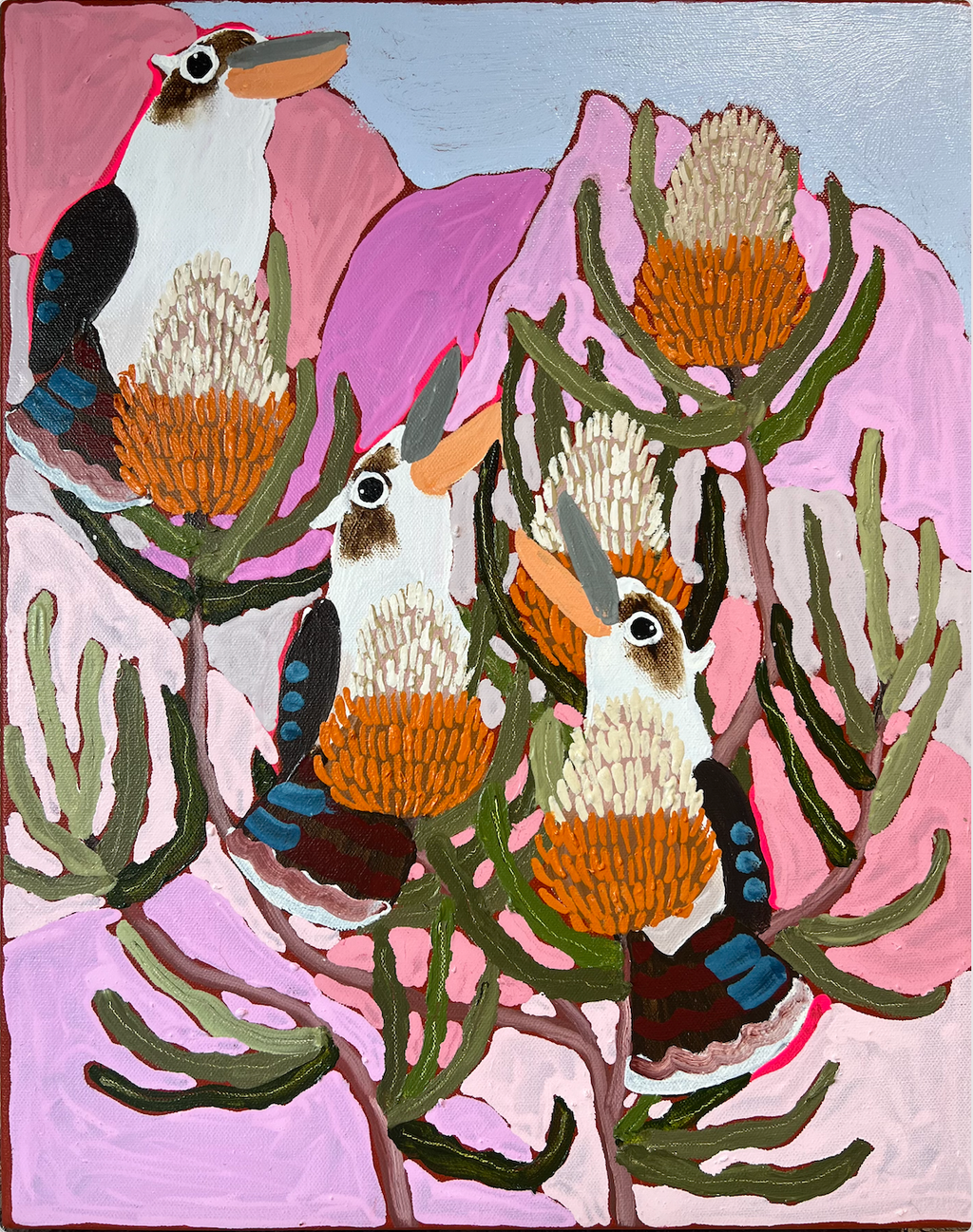 'Cheeky Chirping' by Hannah Goggs