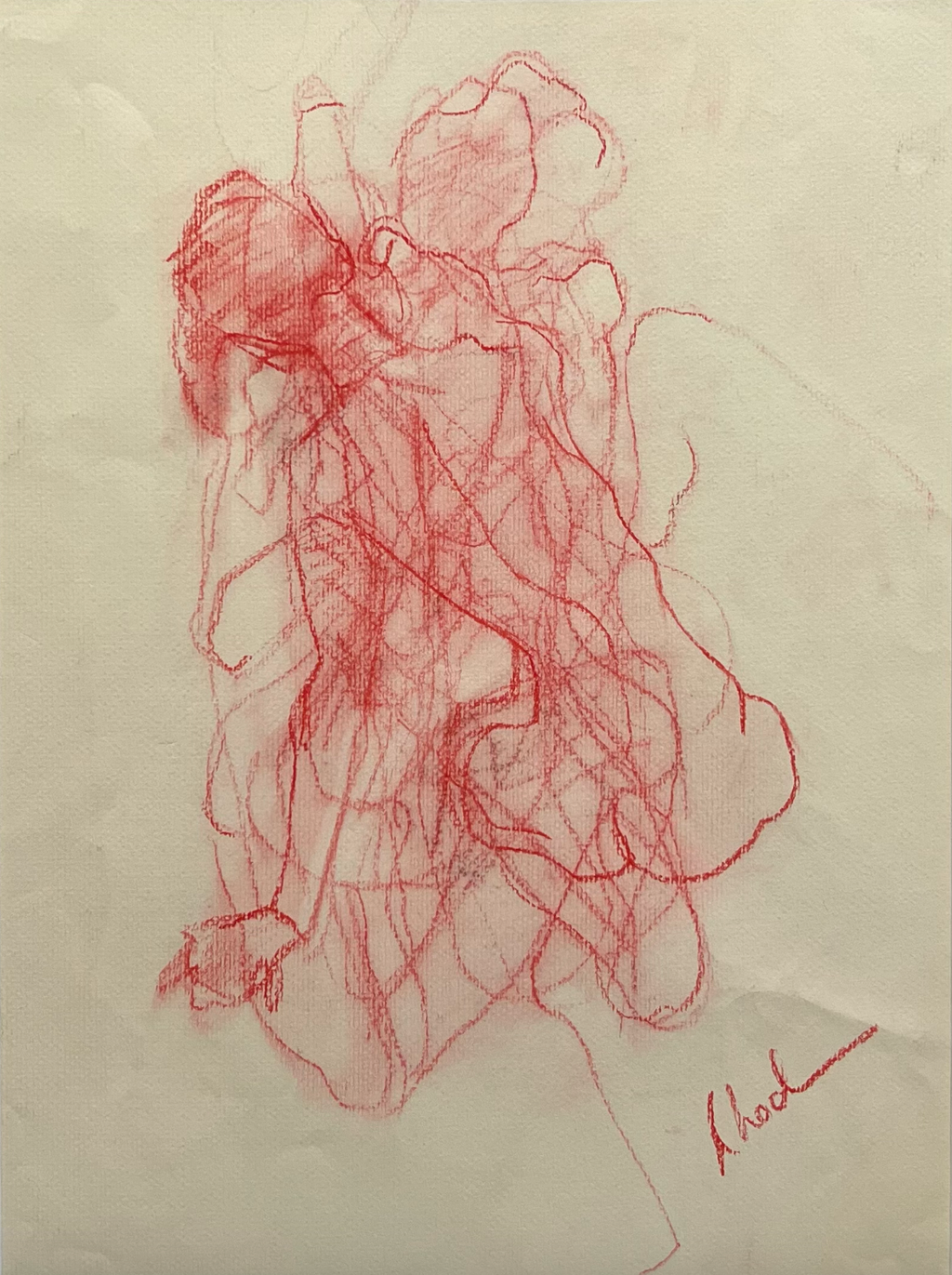 'Motion in Red’ by Rhoda Kirk