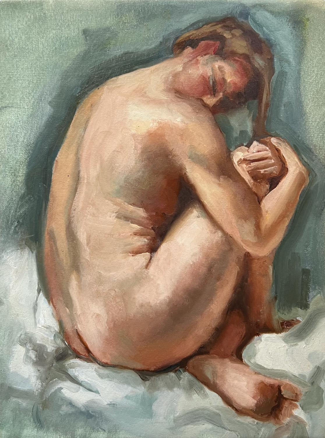 'Contemplation in Gray’ by Rhoda Kirk