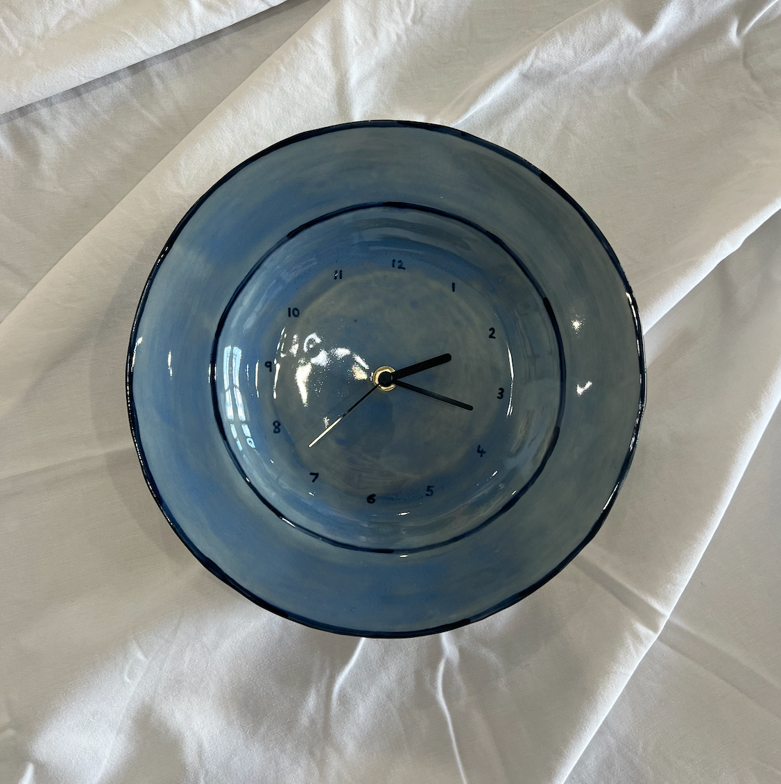 'Ceramic Clock III' by Jasmine Raisbeck
