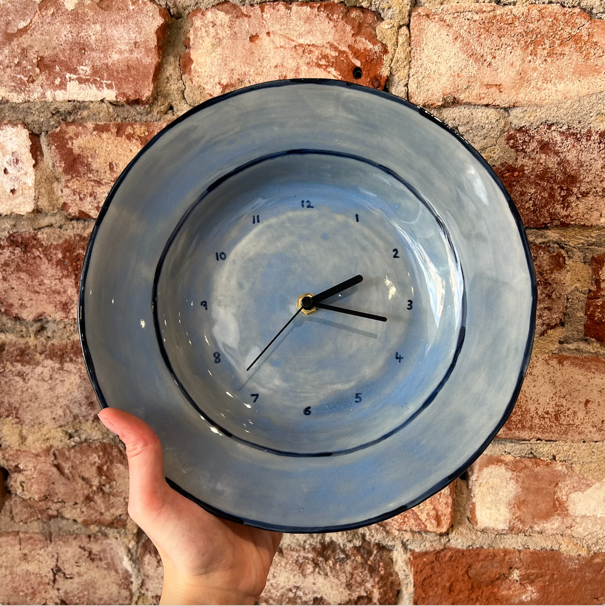 'Ceramic Clock III' by Jasmine Raisbeck