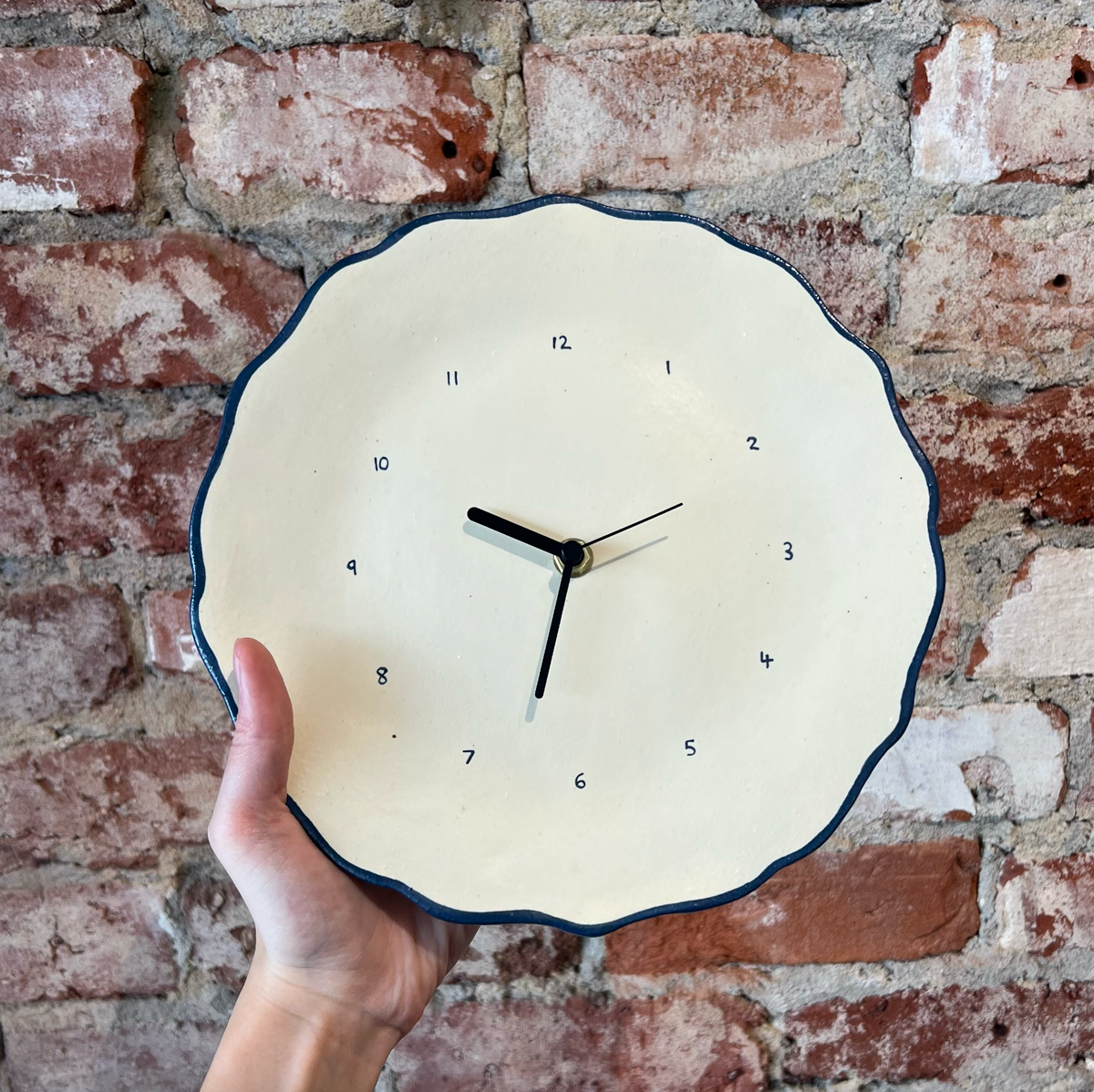 'Ceramic Clock I' by Jasmine Raisbeck