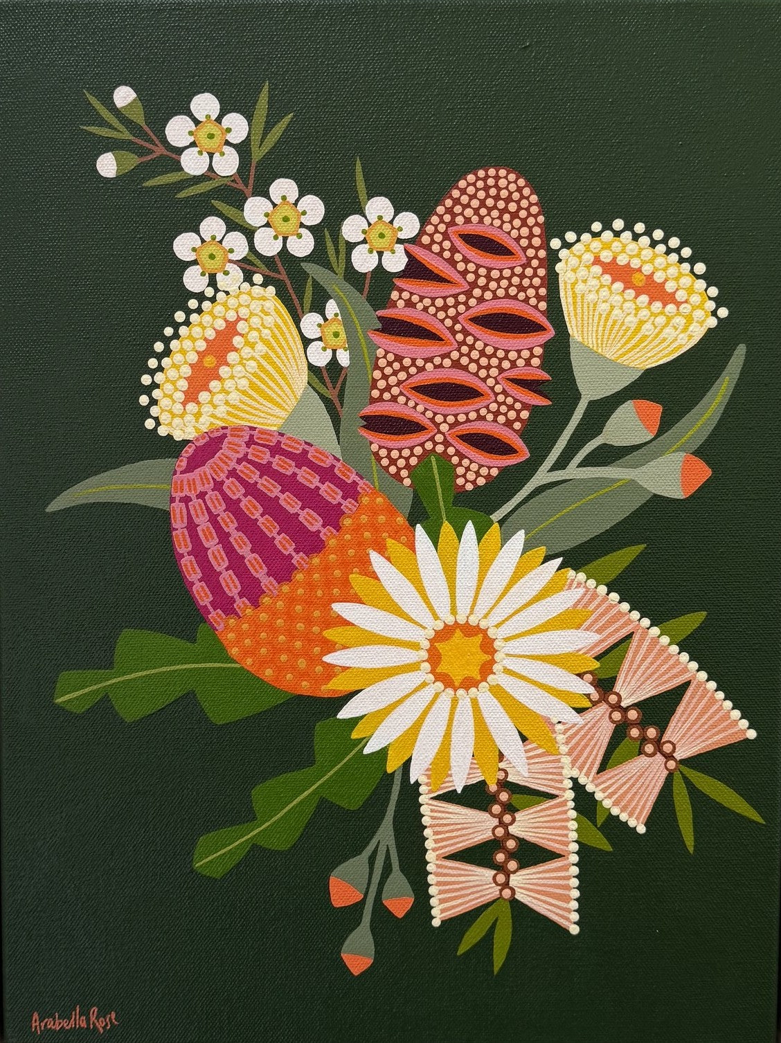 'The colours of spring, the colours of her kitchen' by Arabella Casey-Sinclair