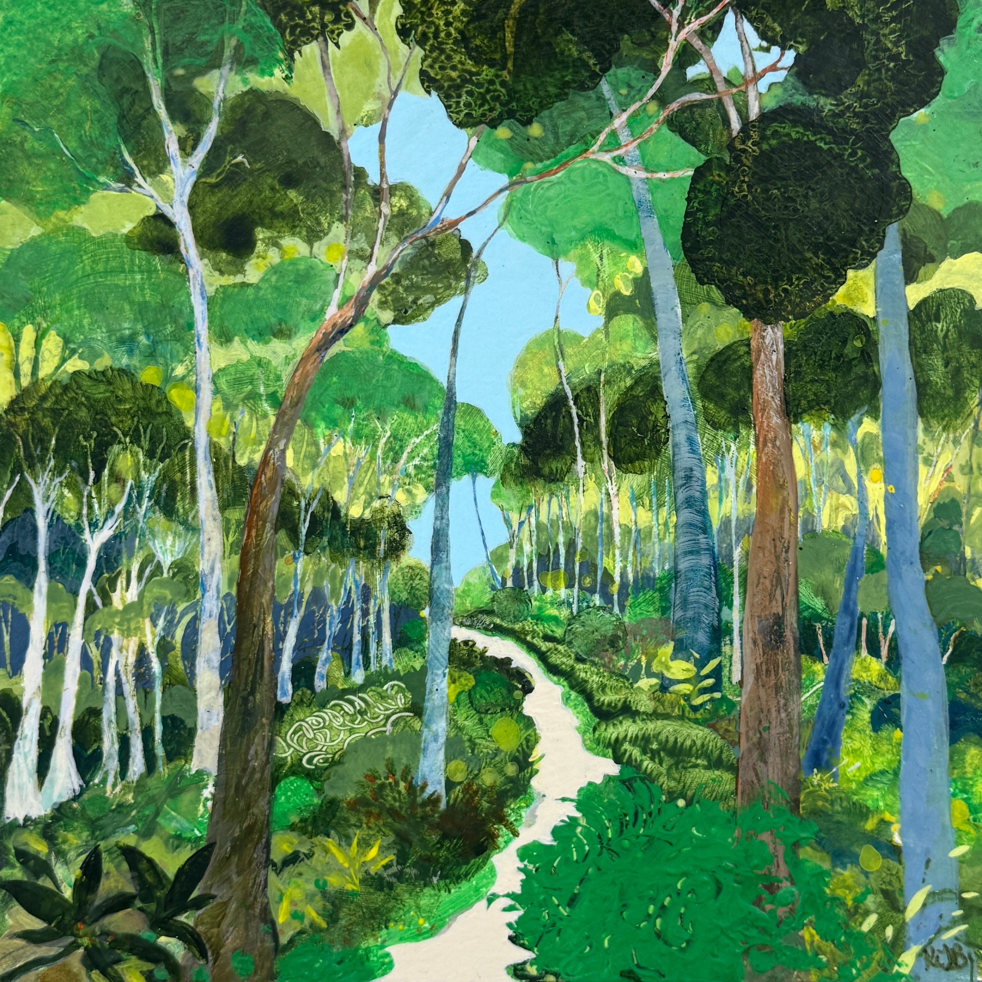 'Verdant Lift I' by Karina Buckingham