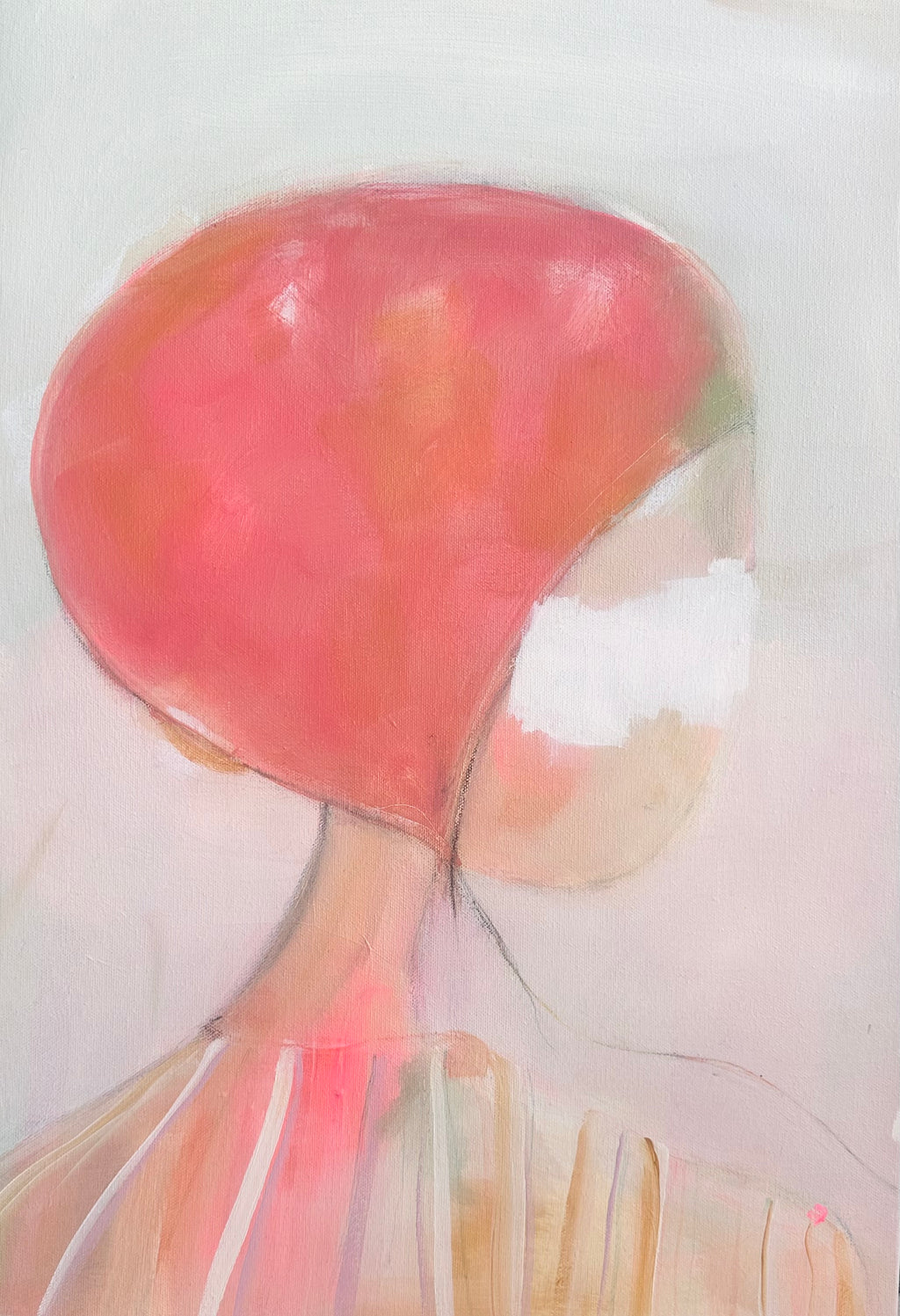 'Face study, Little Happiness’ by Sandra van Doorn