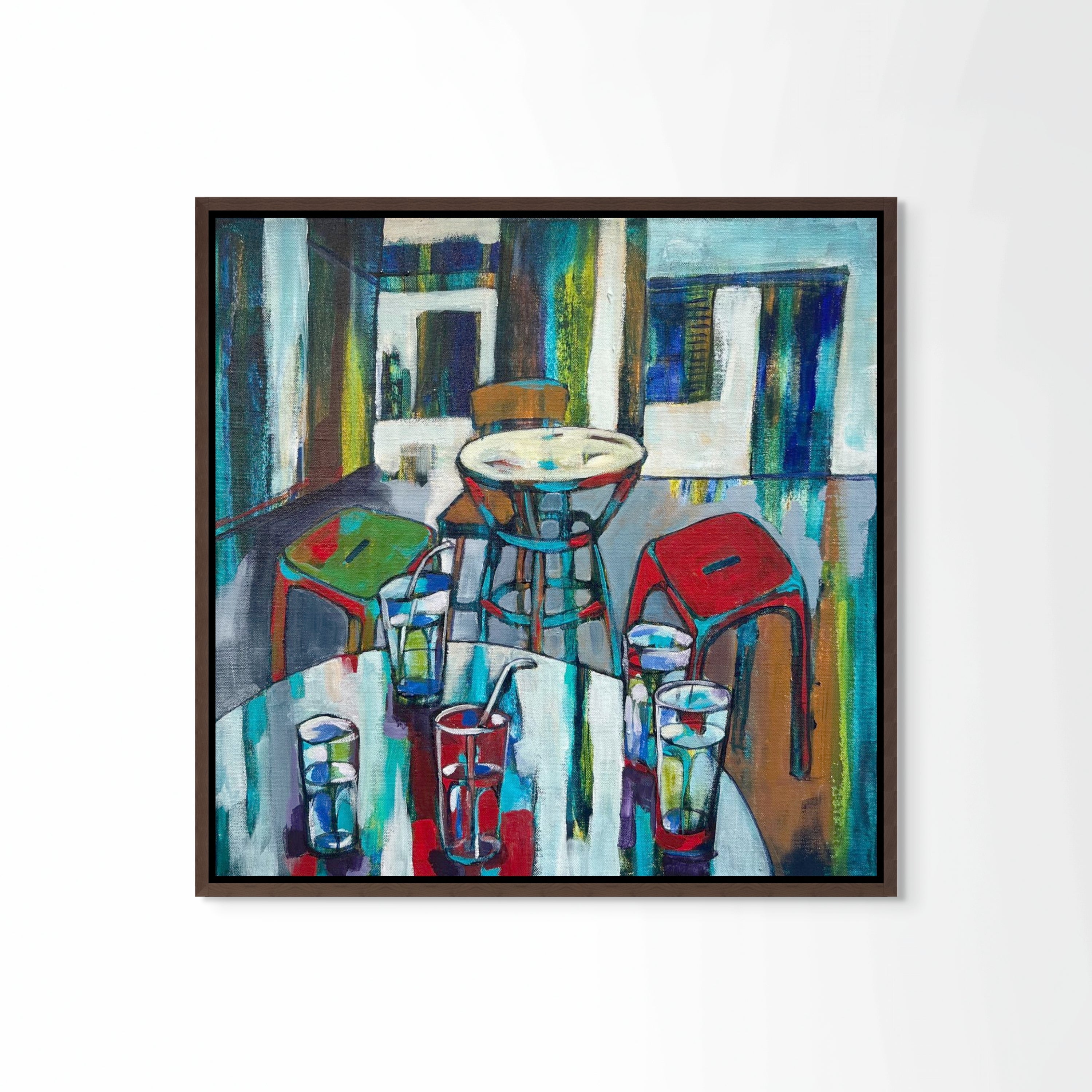 'Idea Cafe Skopelos #1’ by Myra Staffa