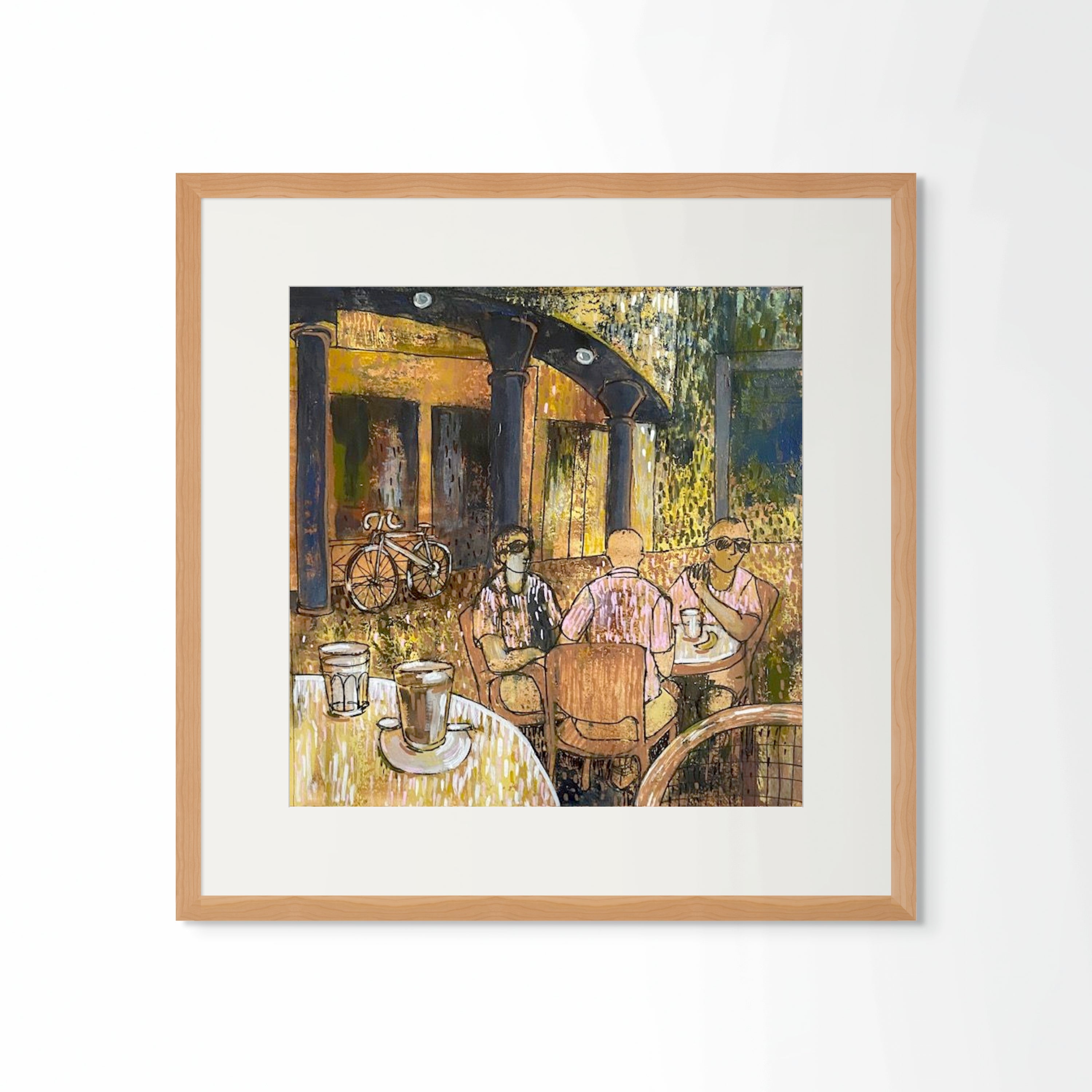 'Post Peloton Catchup’ by Myra Staffa