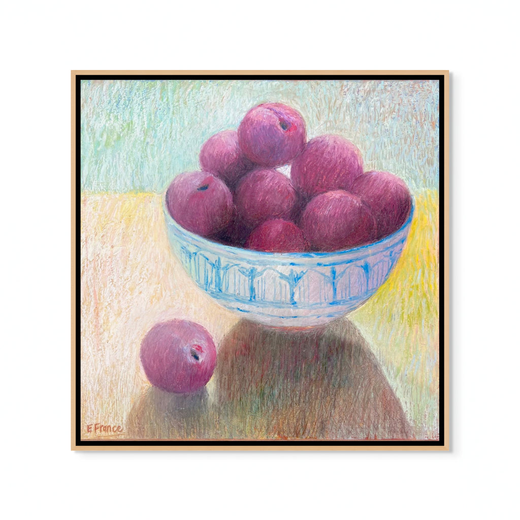 'Bowl of Plums’ by Elle France