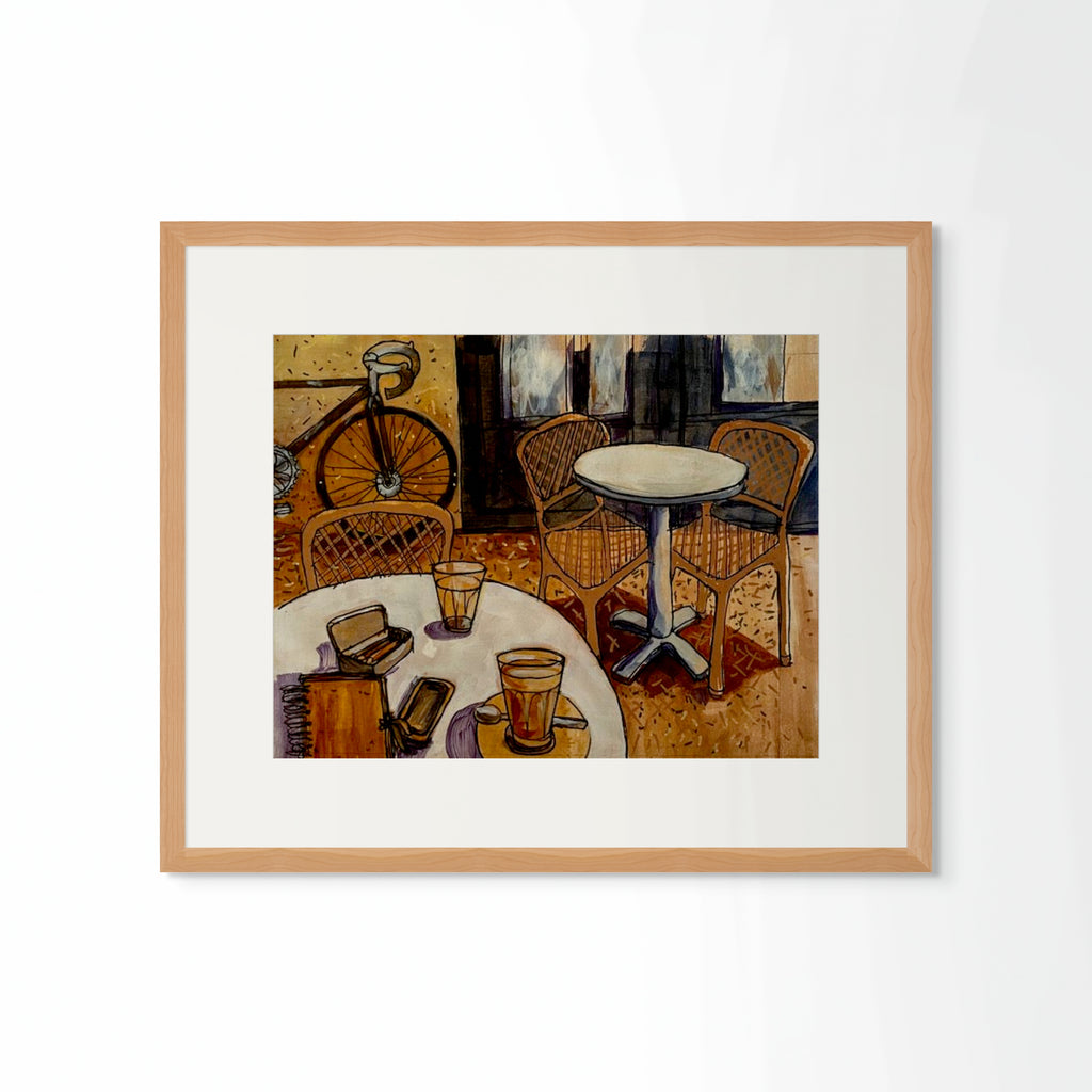 'Morning Cafe Drawings’ by Myra Staffa
