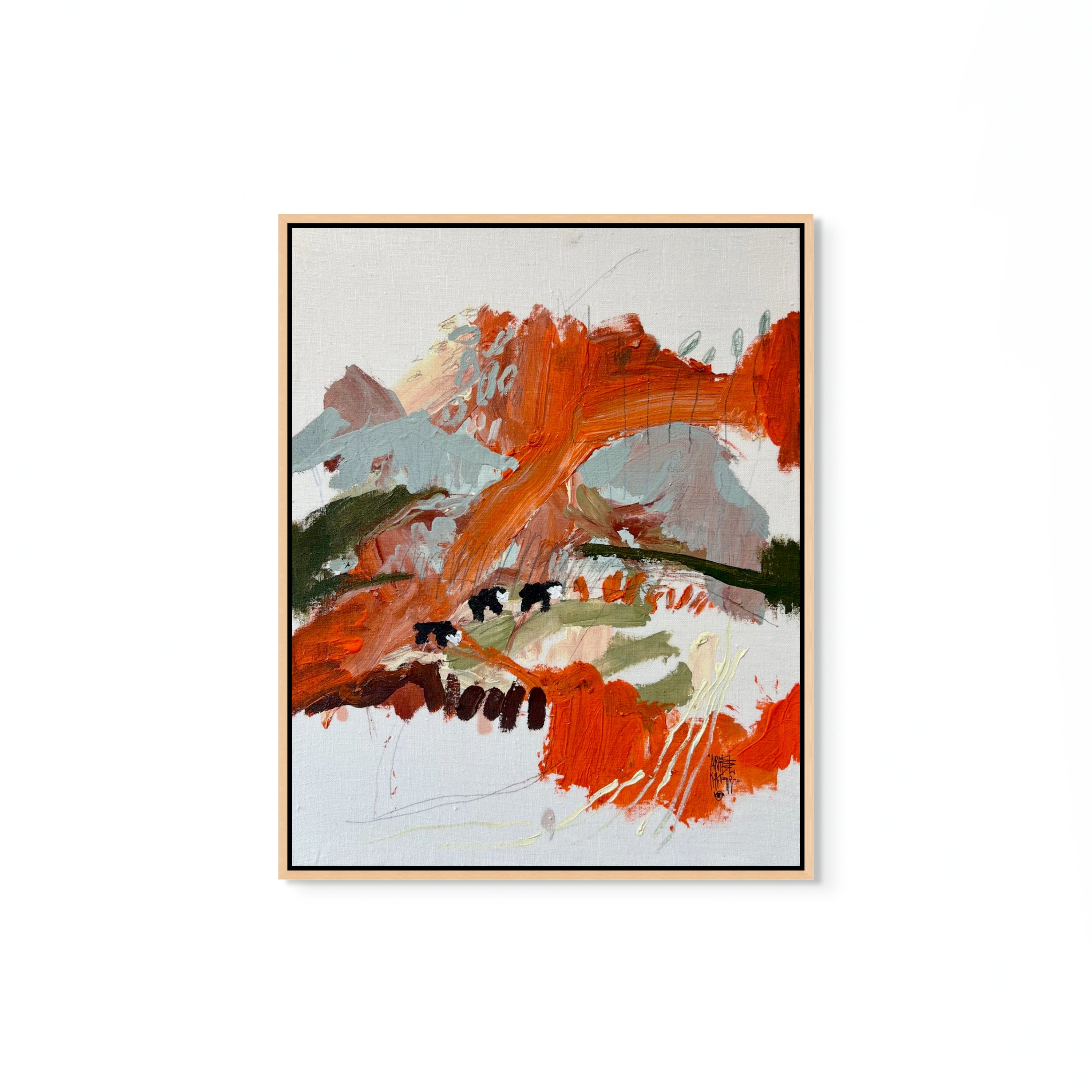 'Three Cows #6' by Ariel Katzir