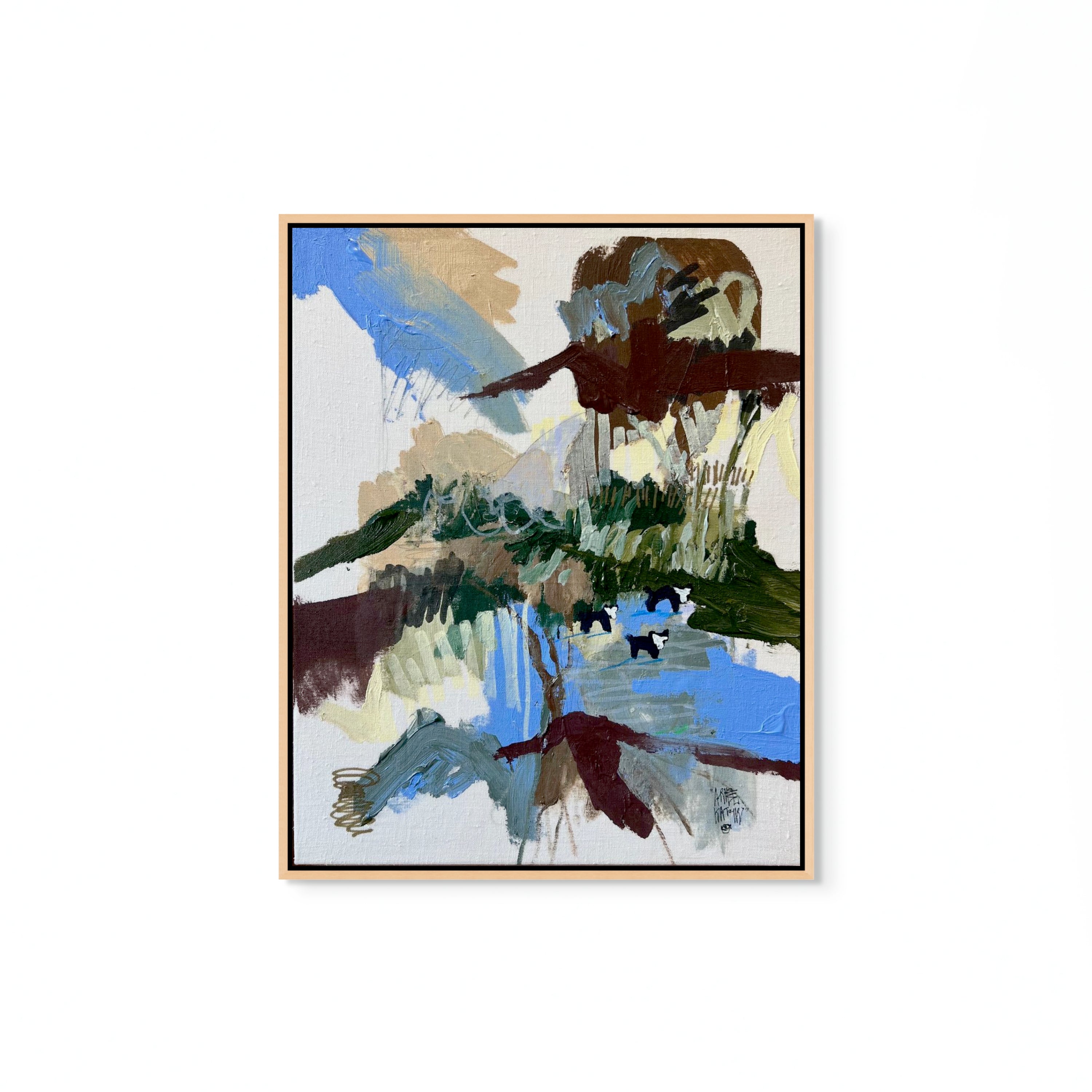 'Three Cows #3' by Ariel Katzir