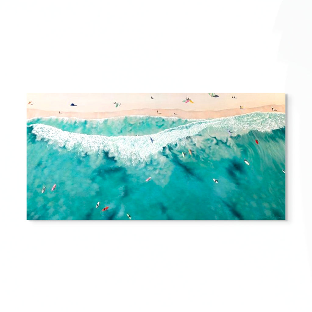 'Waiting out the Back (Leighton Beach)' by Genevieve Montgomerie