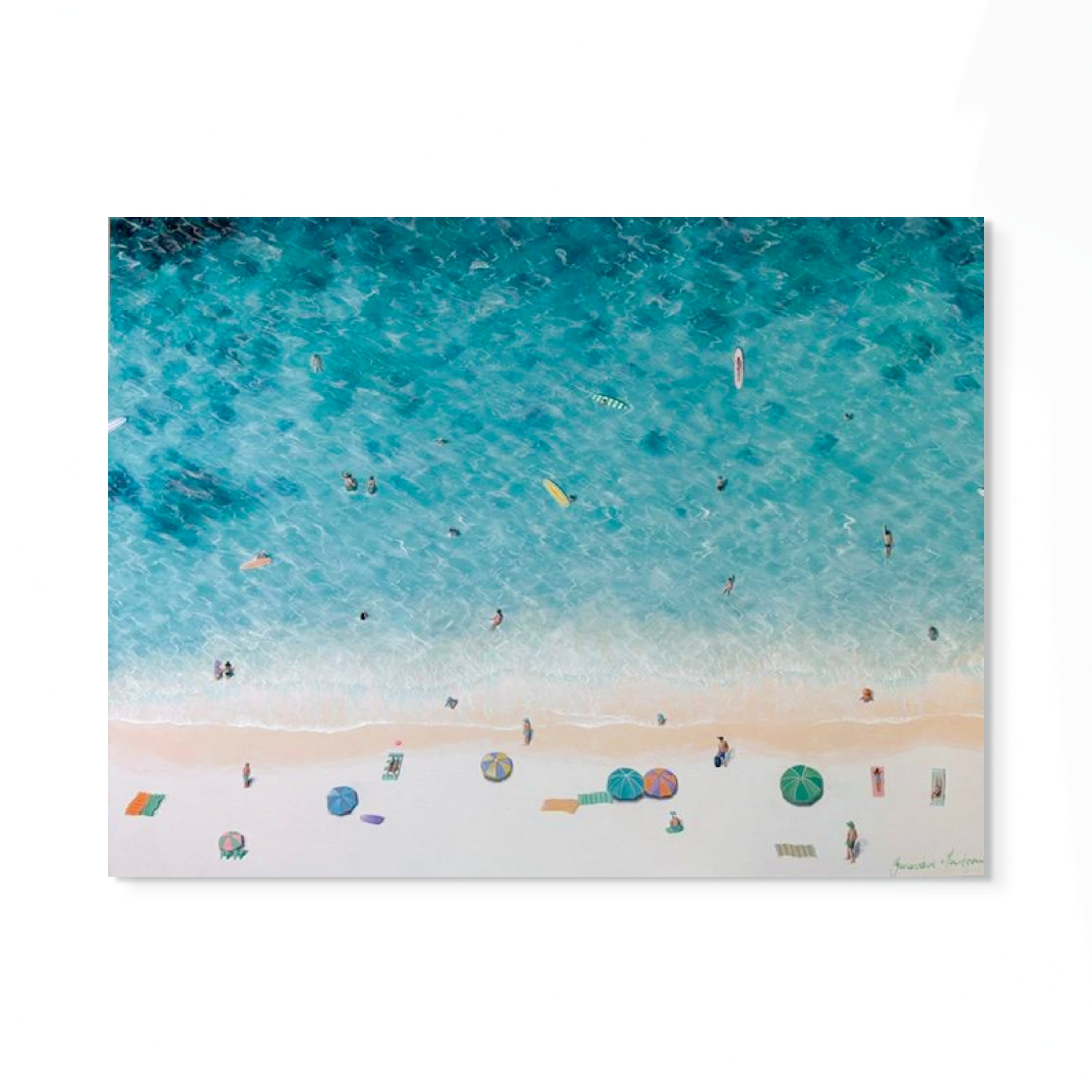'A Sea of Colour (Cottesloe Beach)' by Genevieve Montgomerie