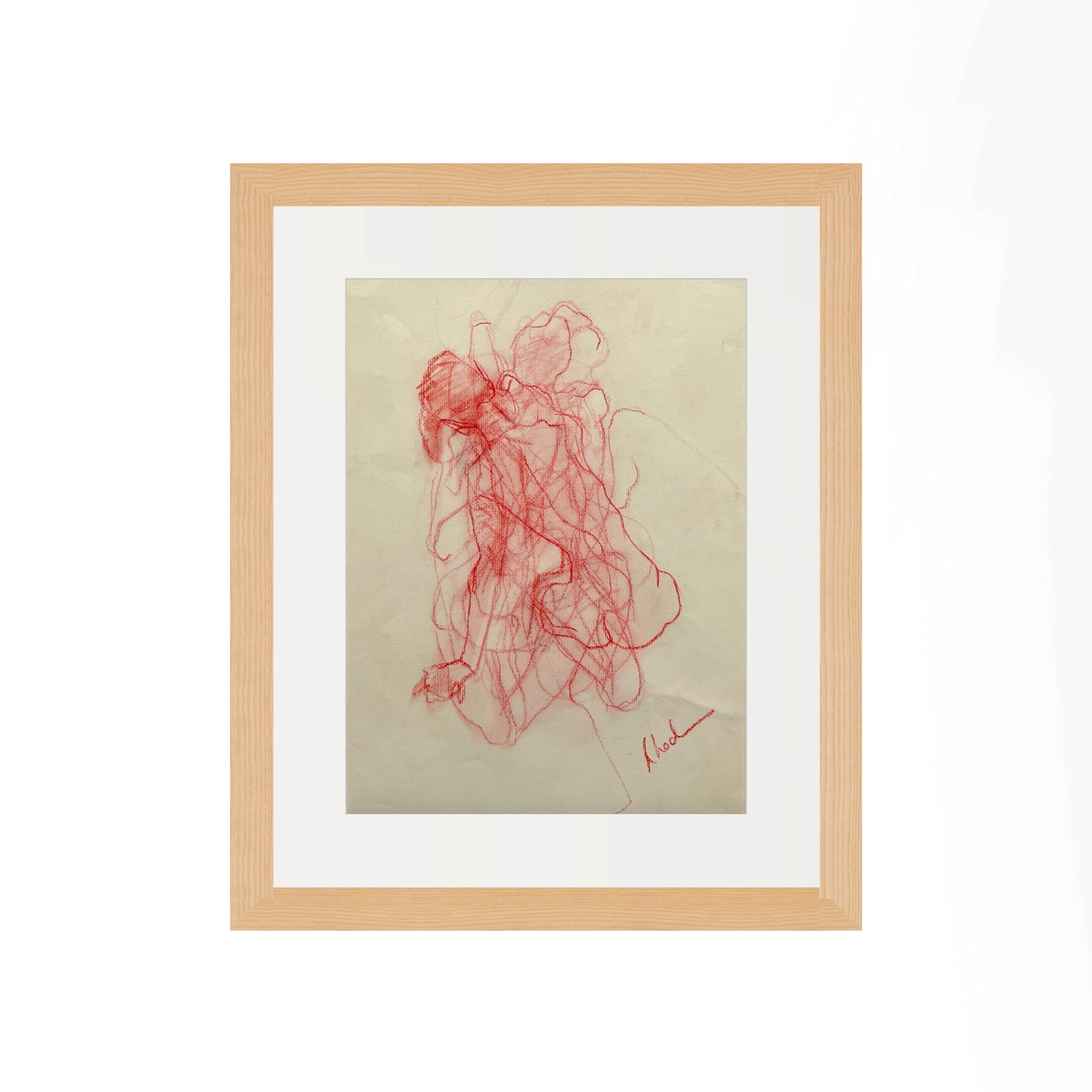 'Motion in Red’ by Rhoda Kirk