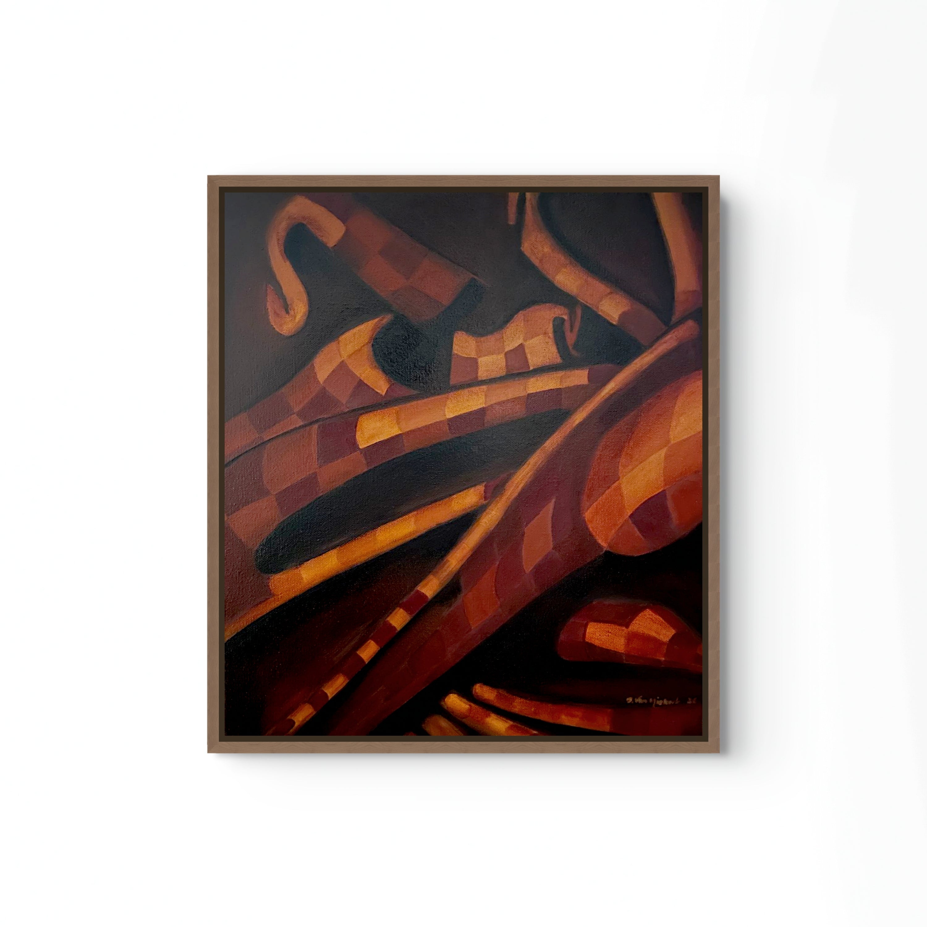 'Folded Earth’ by Iwona Van Niekerk