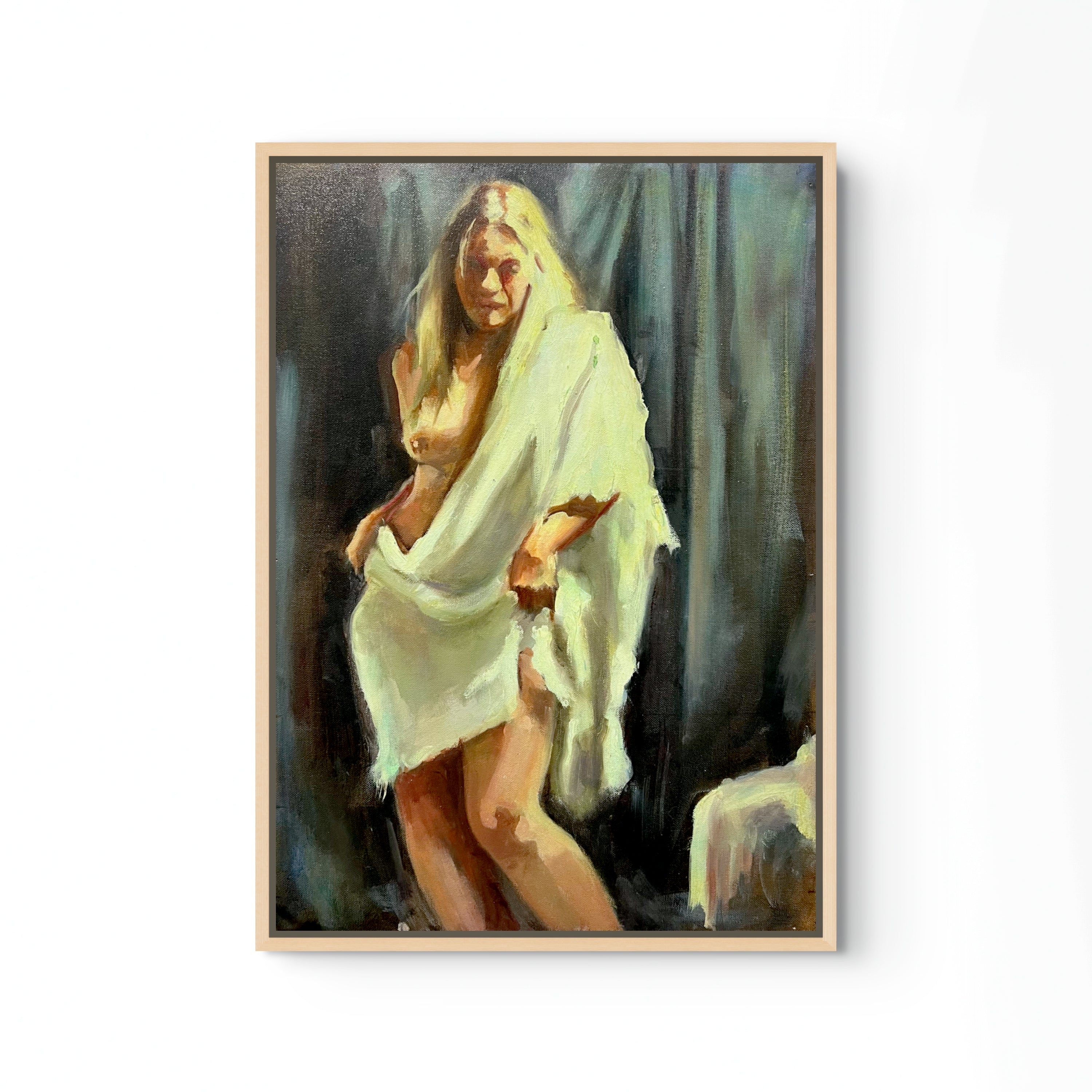 'Draped Figure in the Studio’ by Rhoda Kirk