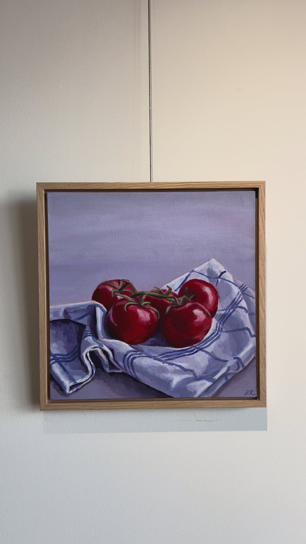 SOLD 'Tomatoes and cloth' by Pia Reynolds
