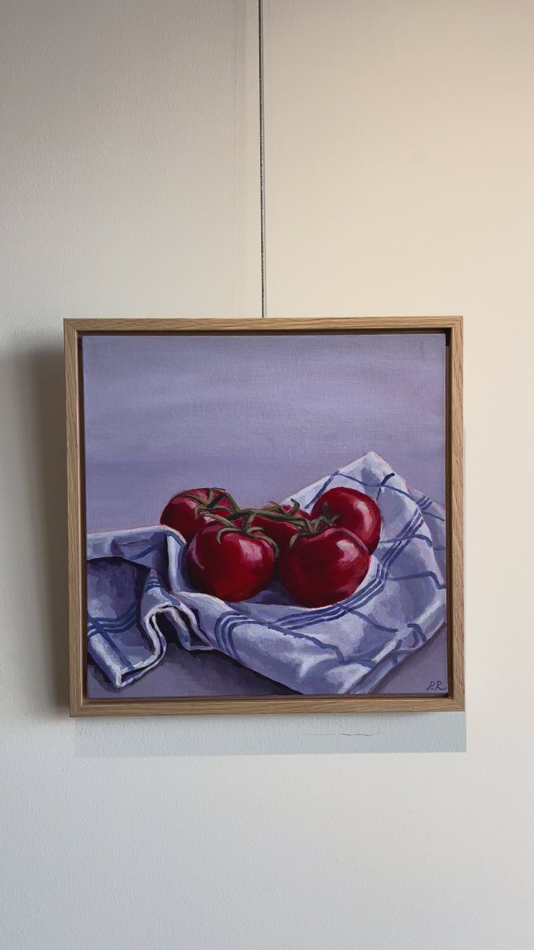 SOLD 'Tomatoes and cloth' by Pia Reynolds