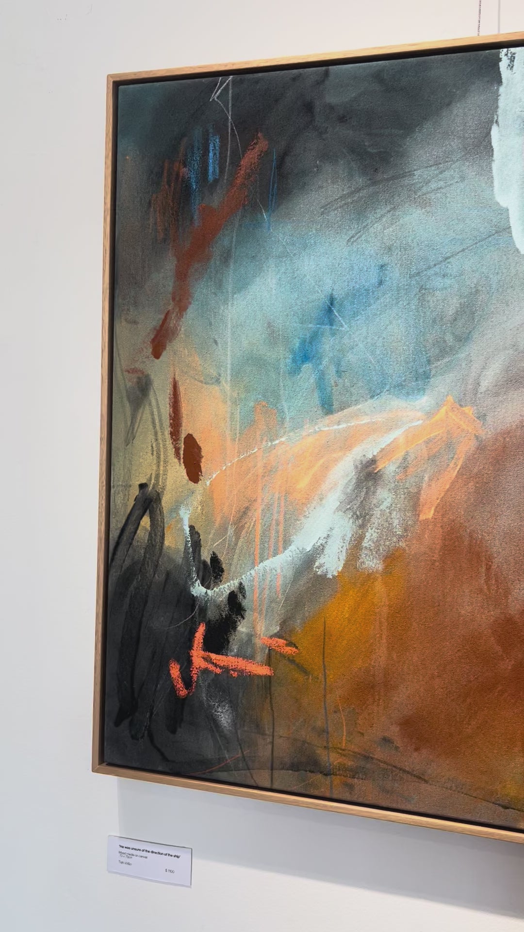 'He was unsure of the direction of the ship' by Tish Willo