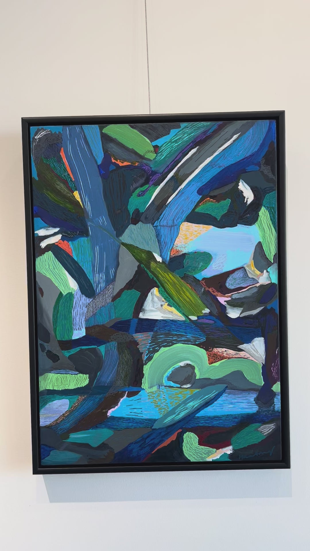 'Blue Landscape II' by Genevieve Hartney