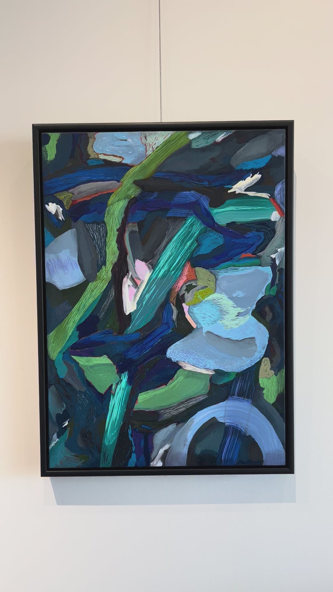 'Blue Landscape I' by Genevieve Hartney