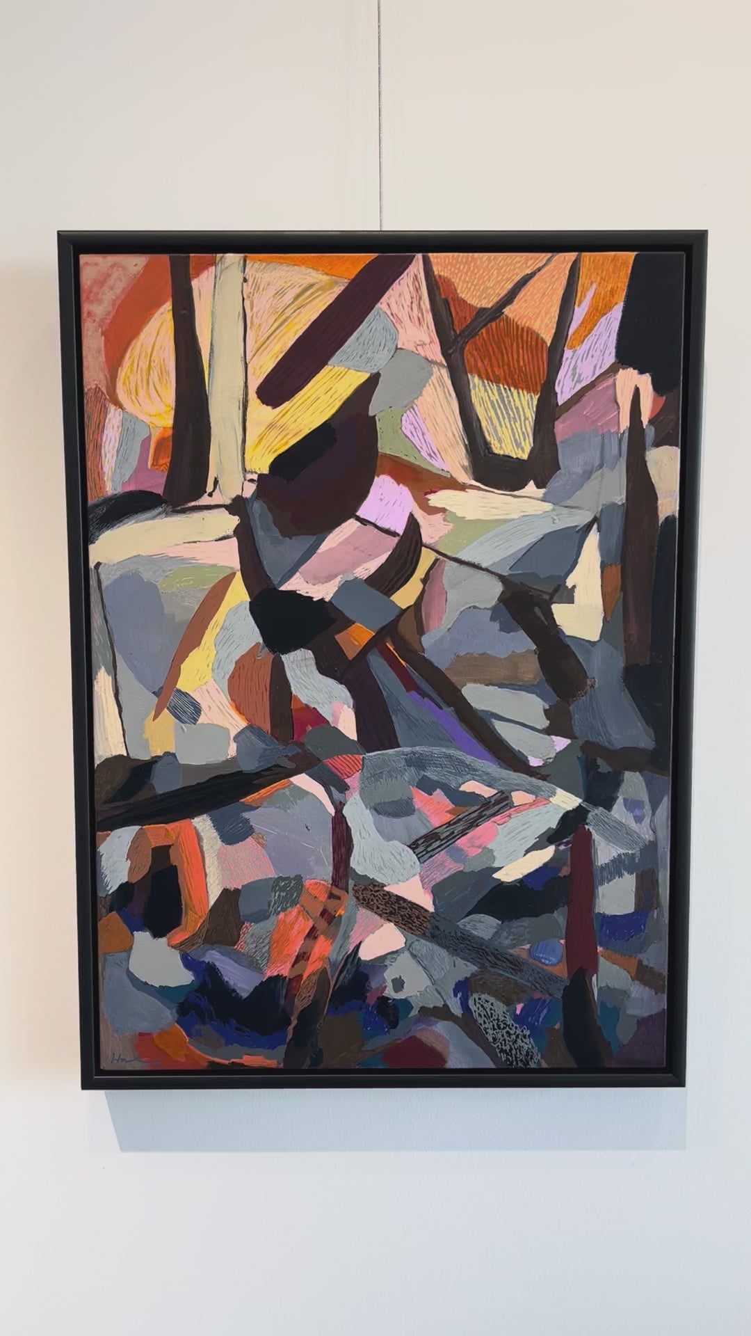 'Gold Landscape' by Genevieve Hartney