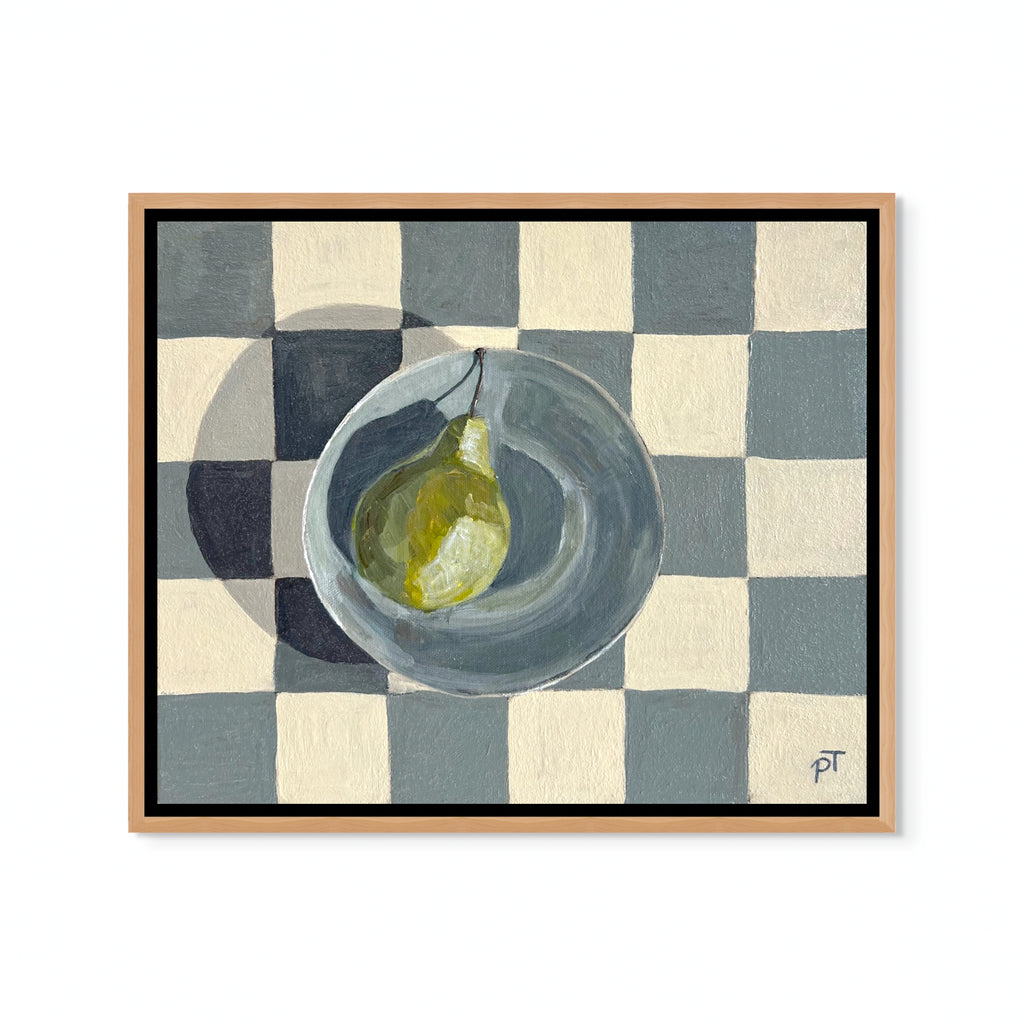 ‘Pear on grid’ by Parita Thakka